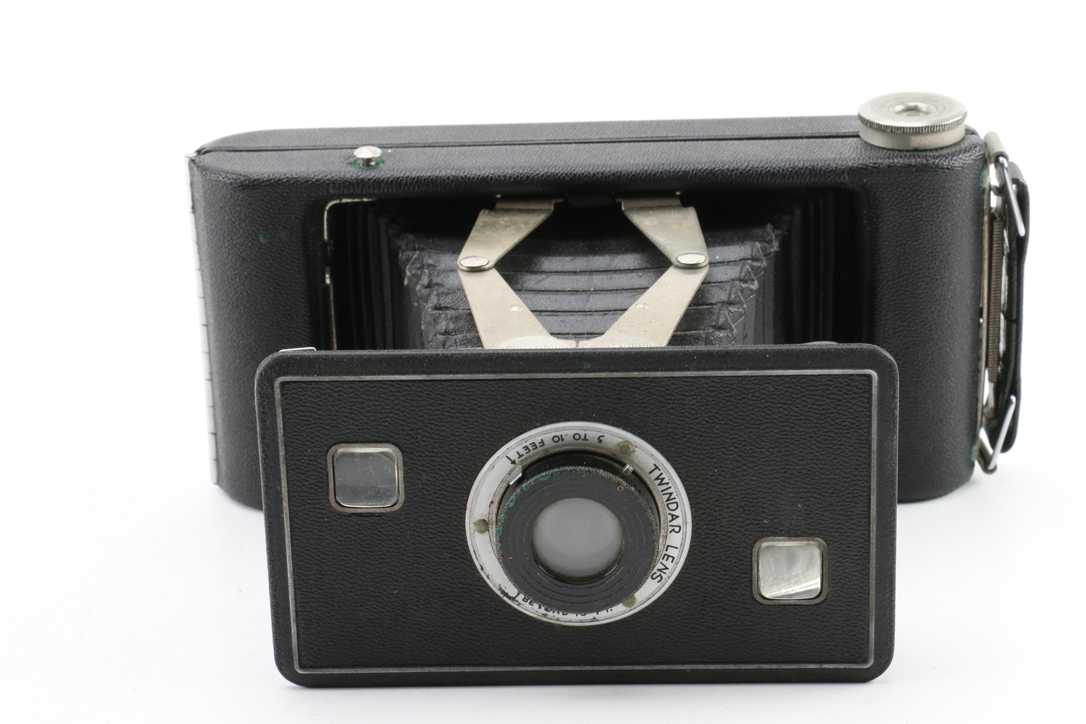 Vintage Kodak Twindar Lens Camera with Carry Case