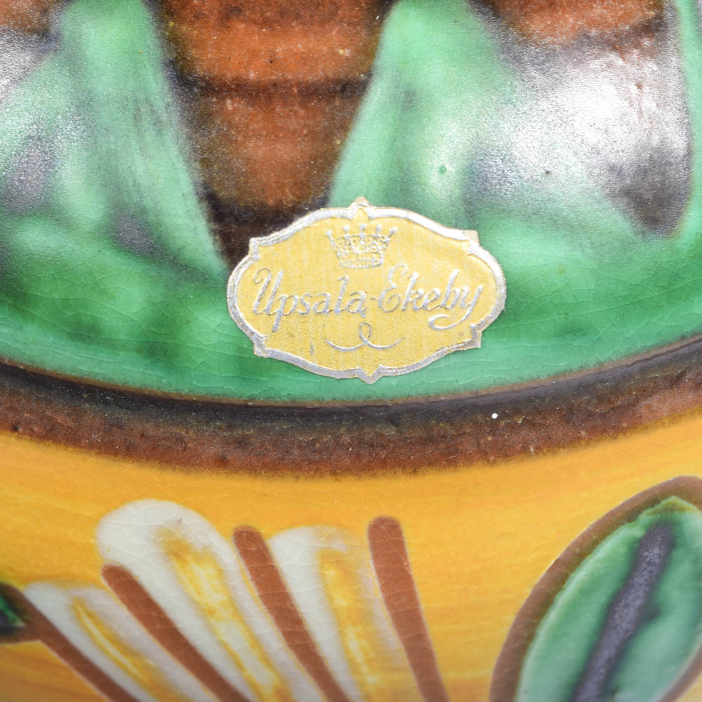 Upsala Ekeby Pottery Urn