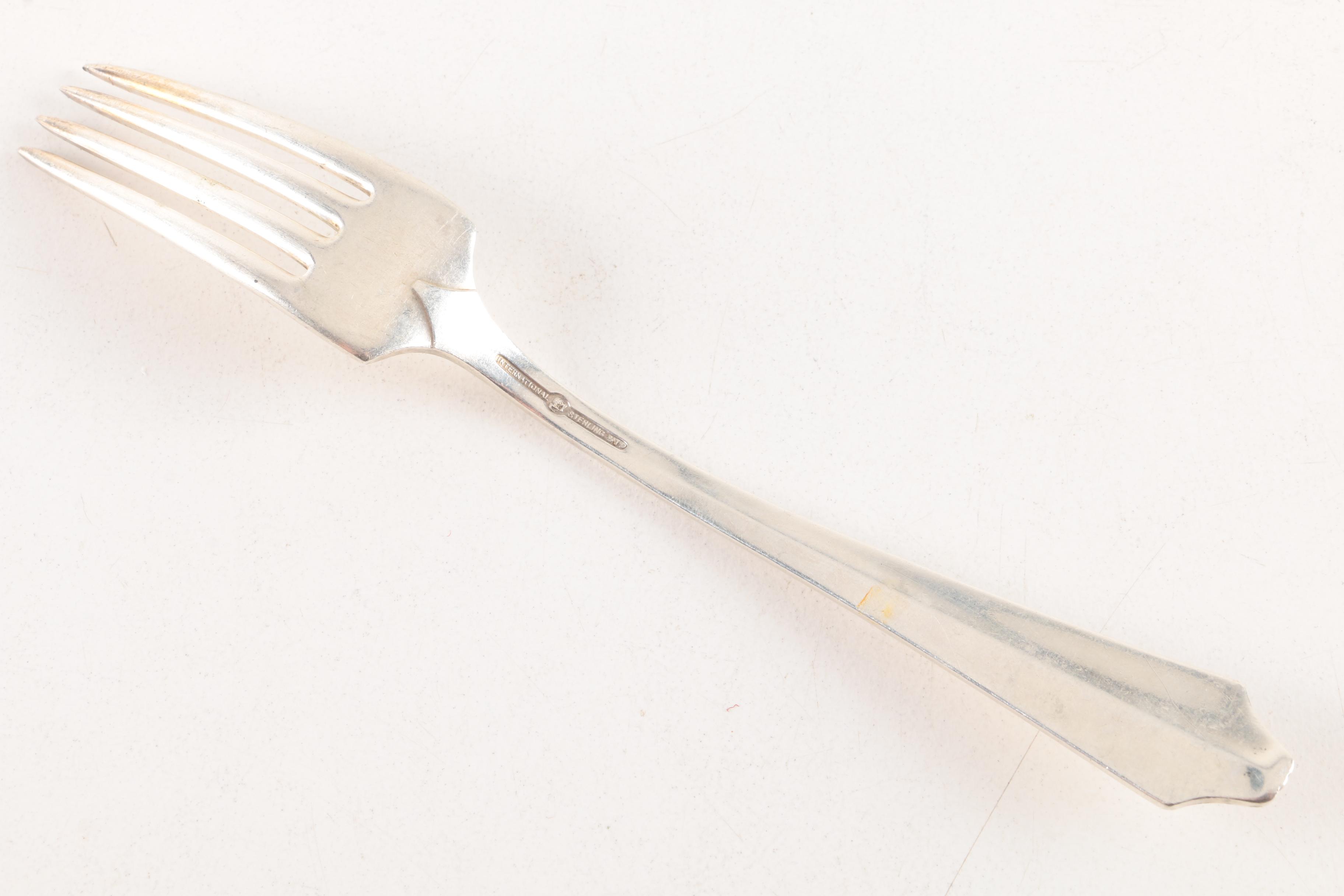 International Silver Co. "Minuet" and Other Sterling Silver Forks