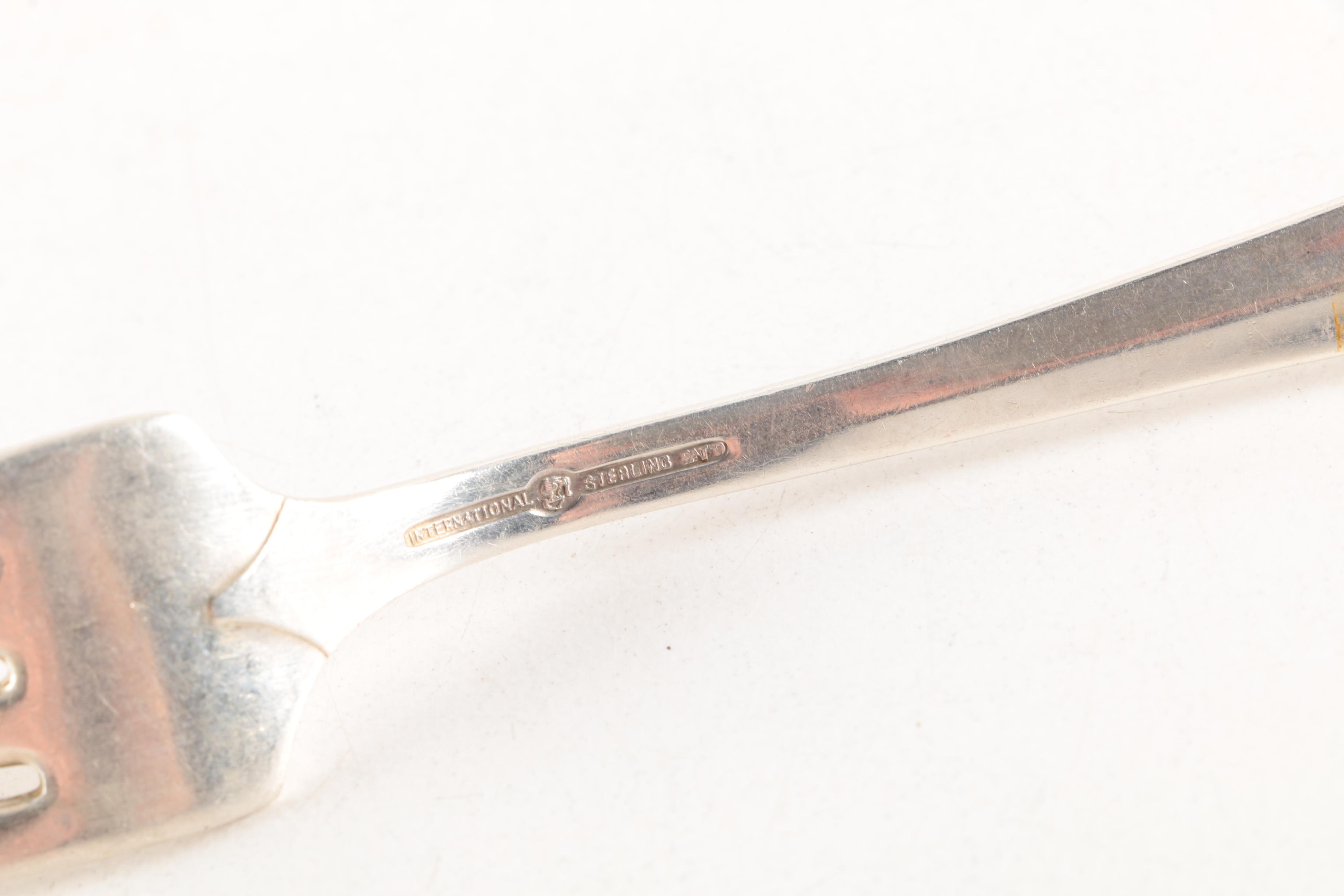 International Silver Co. "Minuet" and Other Sterling Silver Forks