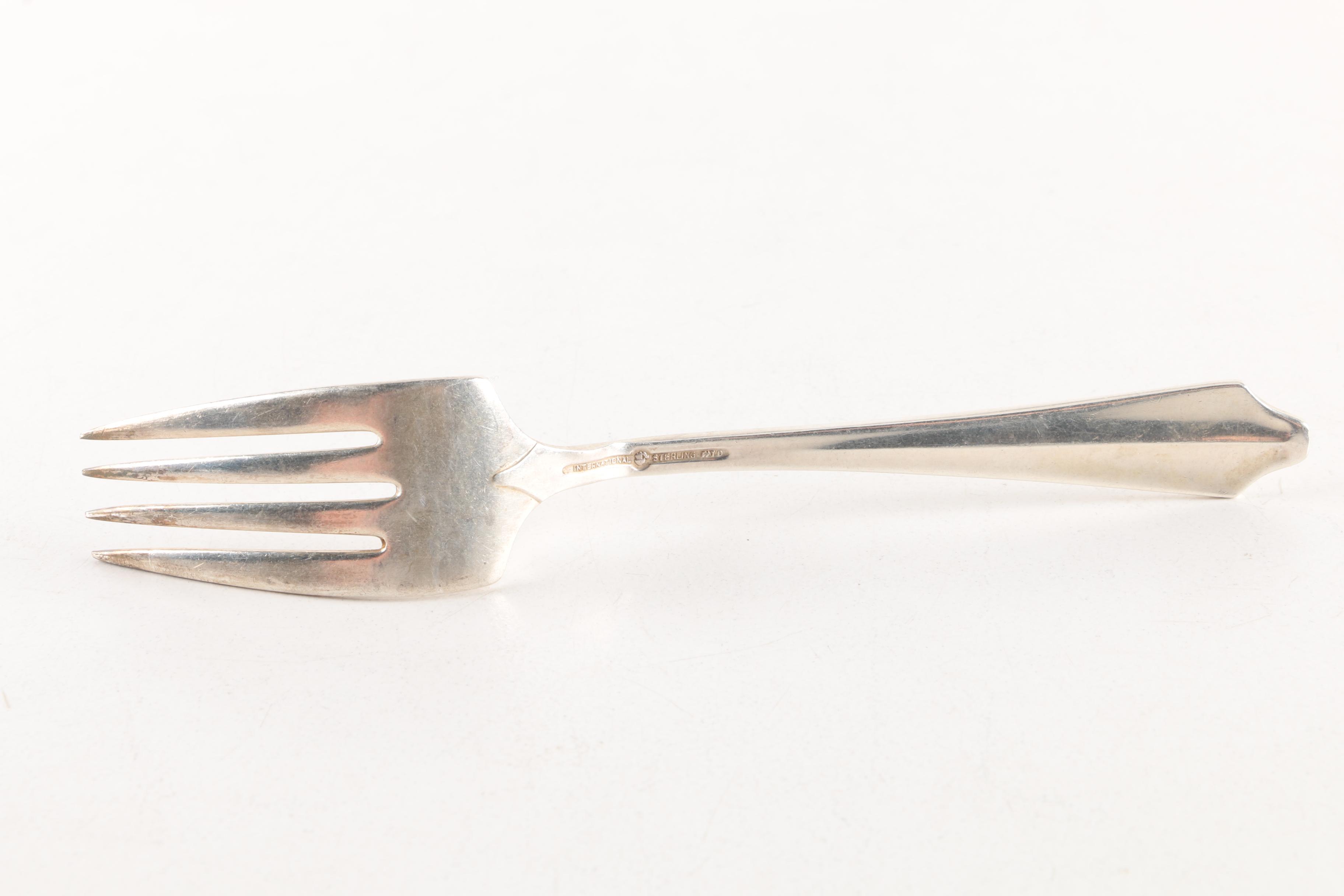 International Silver Co. "Minuet" and Other Sterling Silver Forks