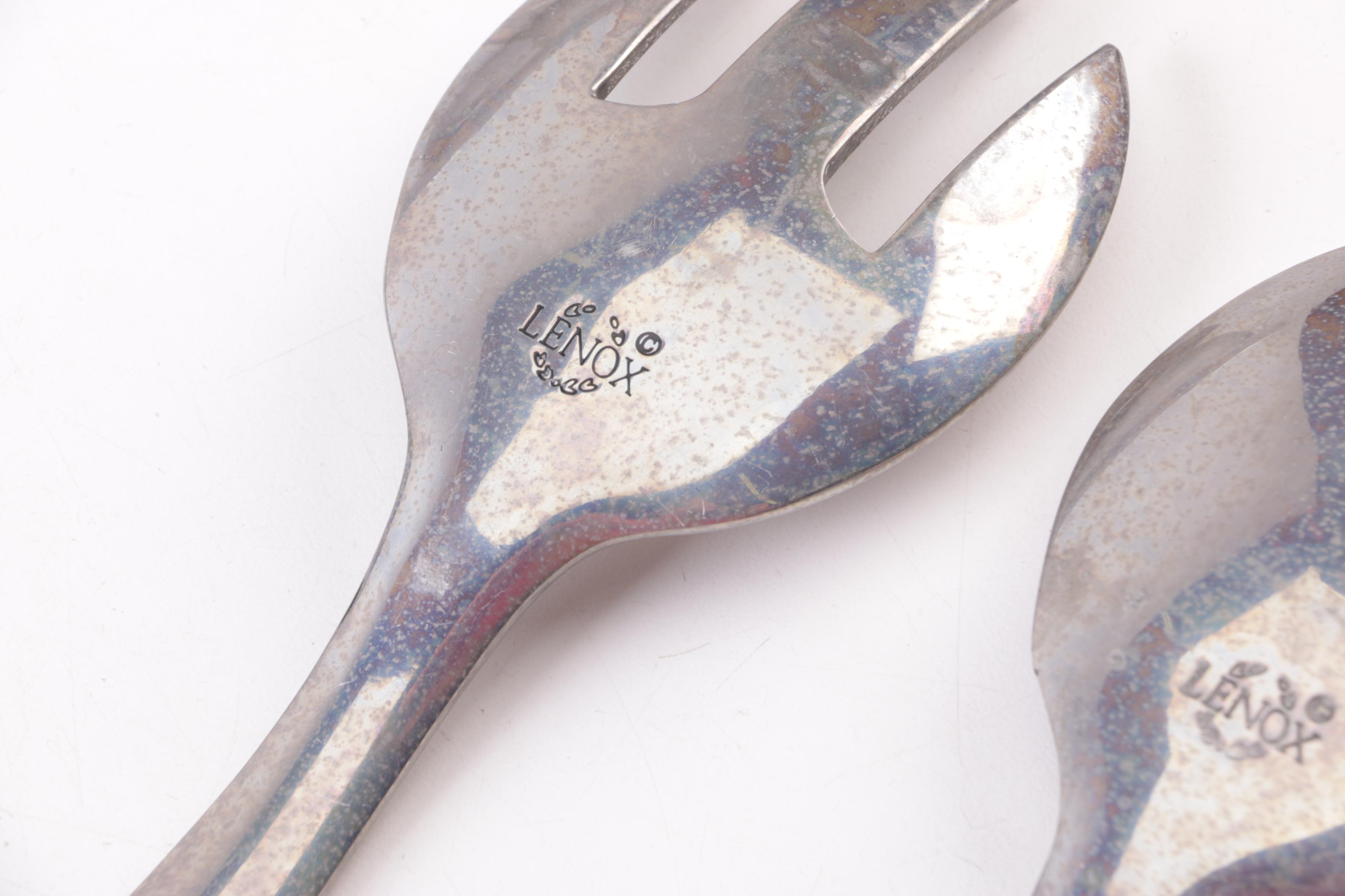 Lenox "Spyro" Metal Serveware and Utensils