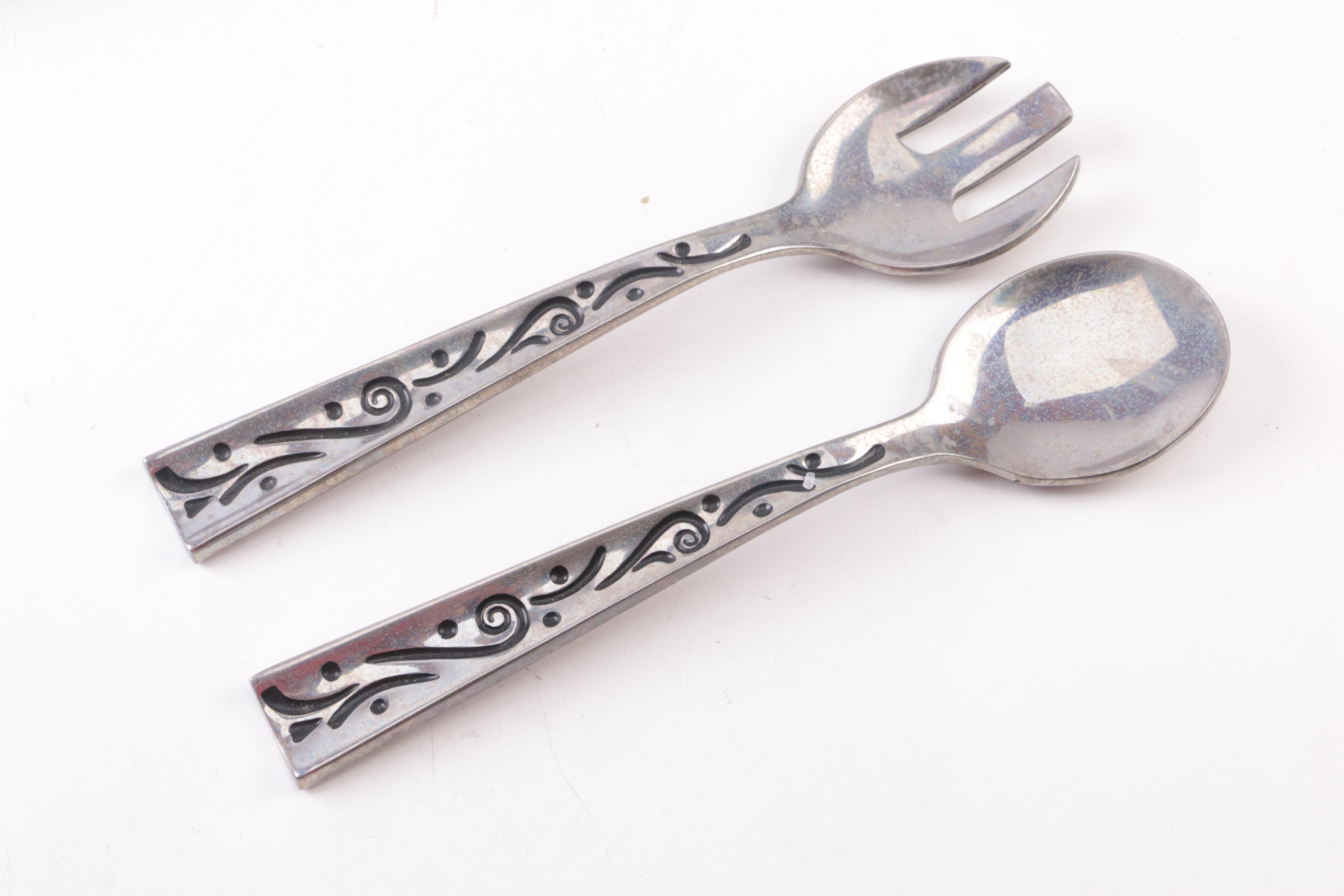 Lenox "Spyro" Metal Serveware and Utensils