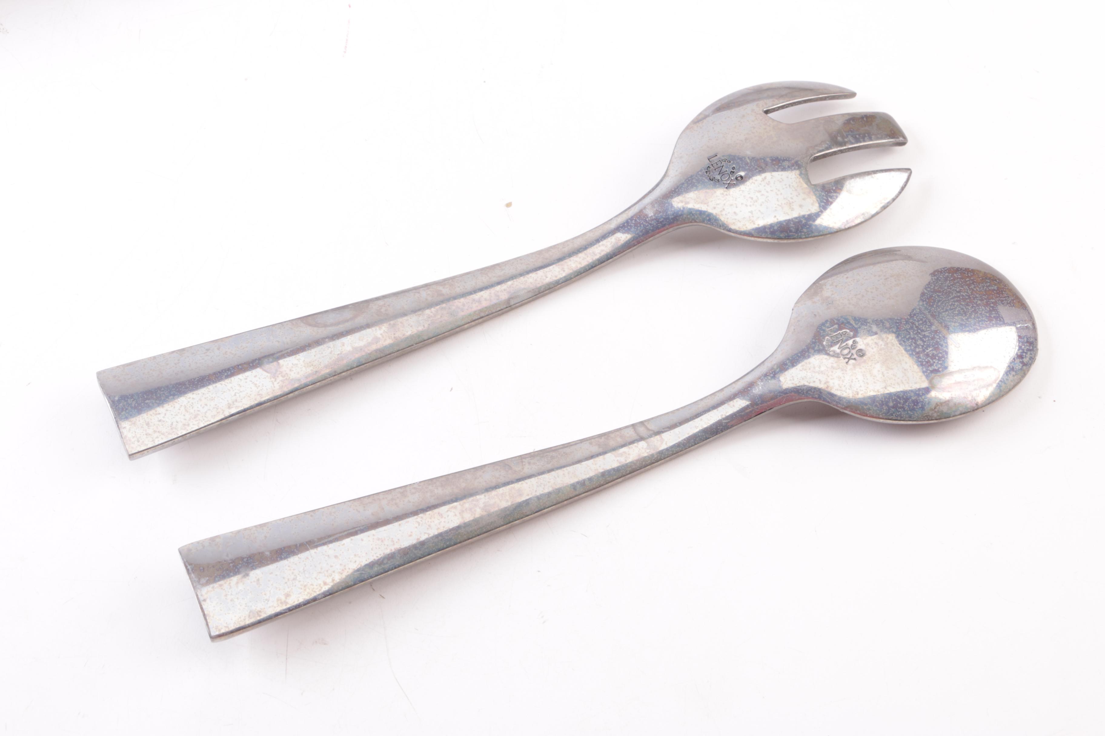 Lenox "Spyro" Metal Serveware and Utensils