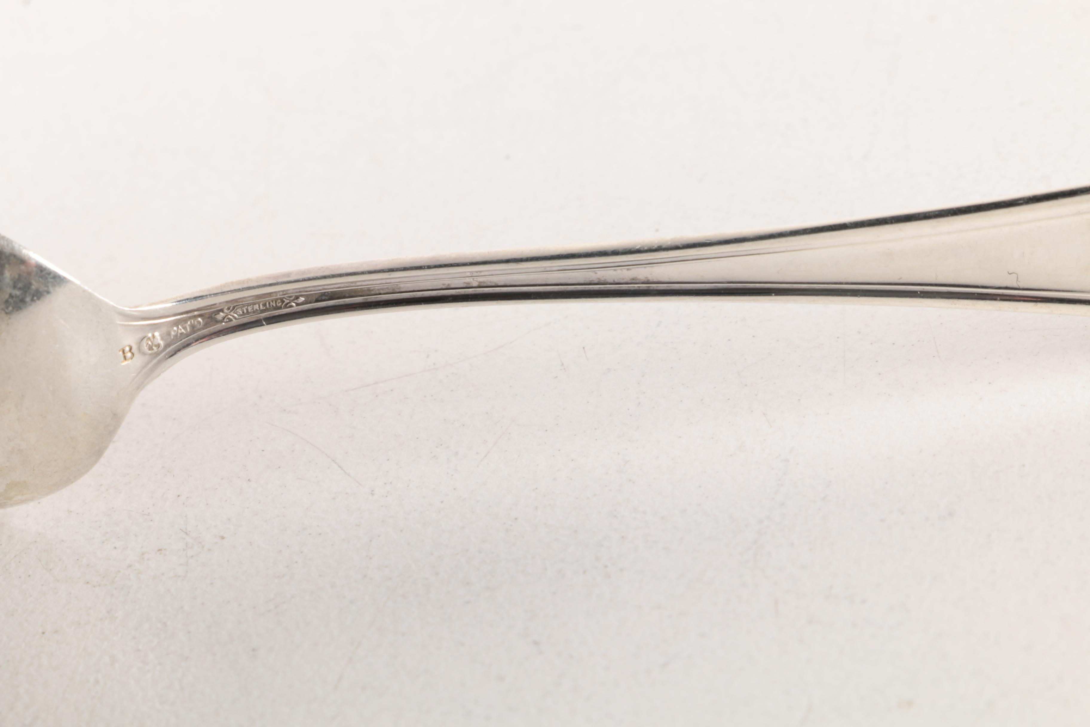 International Silver Co. "Shirley" Sterling Silver Forks and Teaspoons