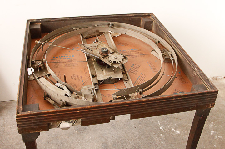 Vintage Electric Hammond Bridge Table