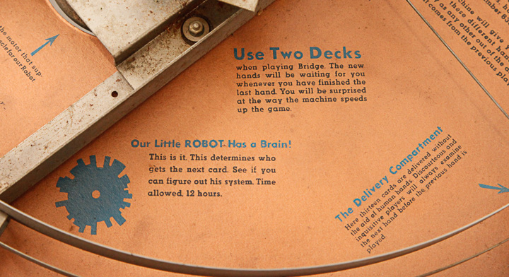 Vintage Electric Hammond Bridge Table