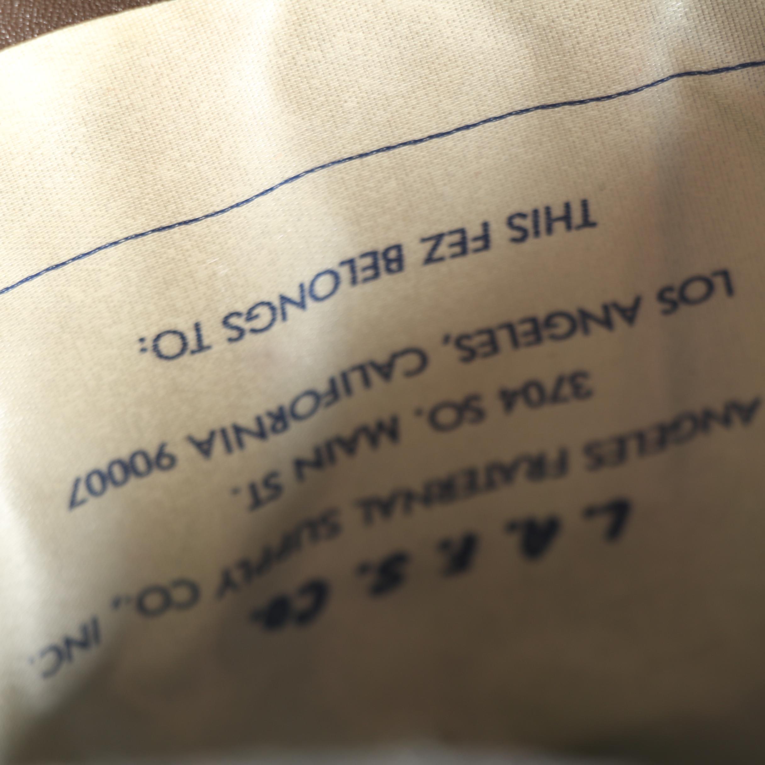 Men's Embellished and Embroidered Masonic Fez Hats