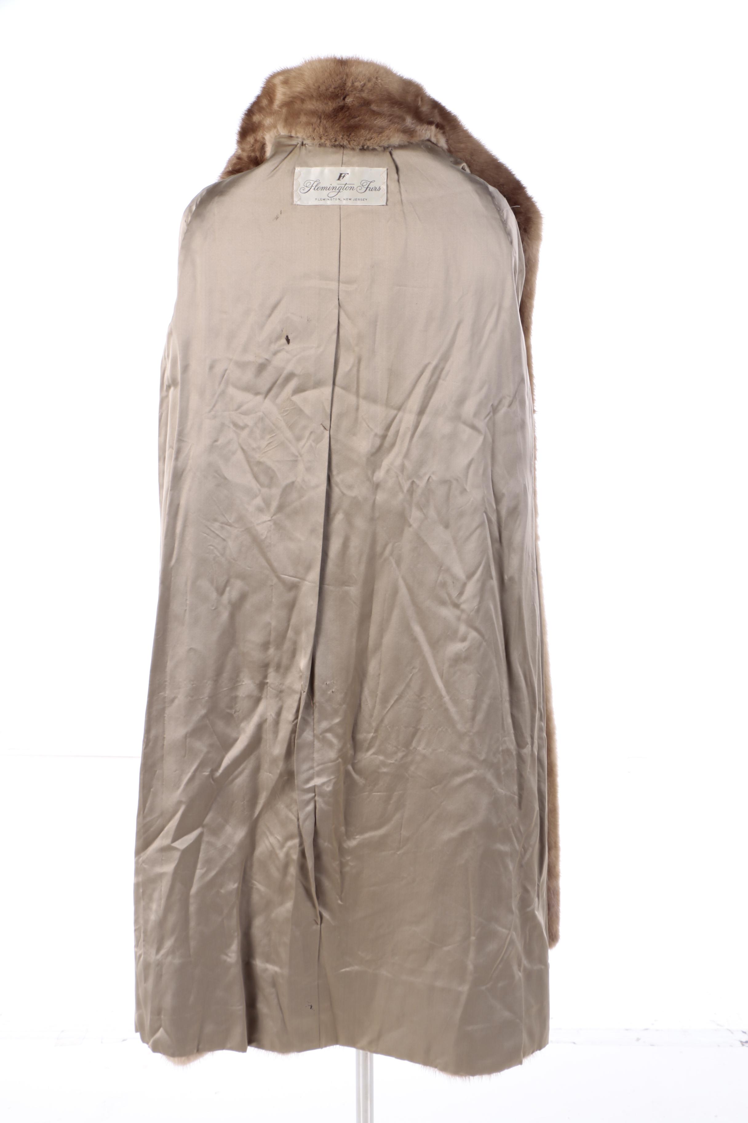 Vintage Flemington Furs of New Jersey Mink Fur Coat