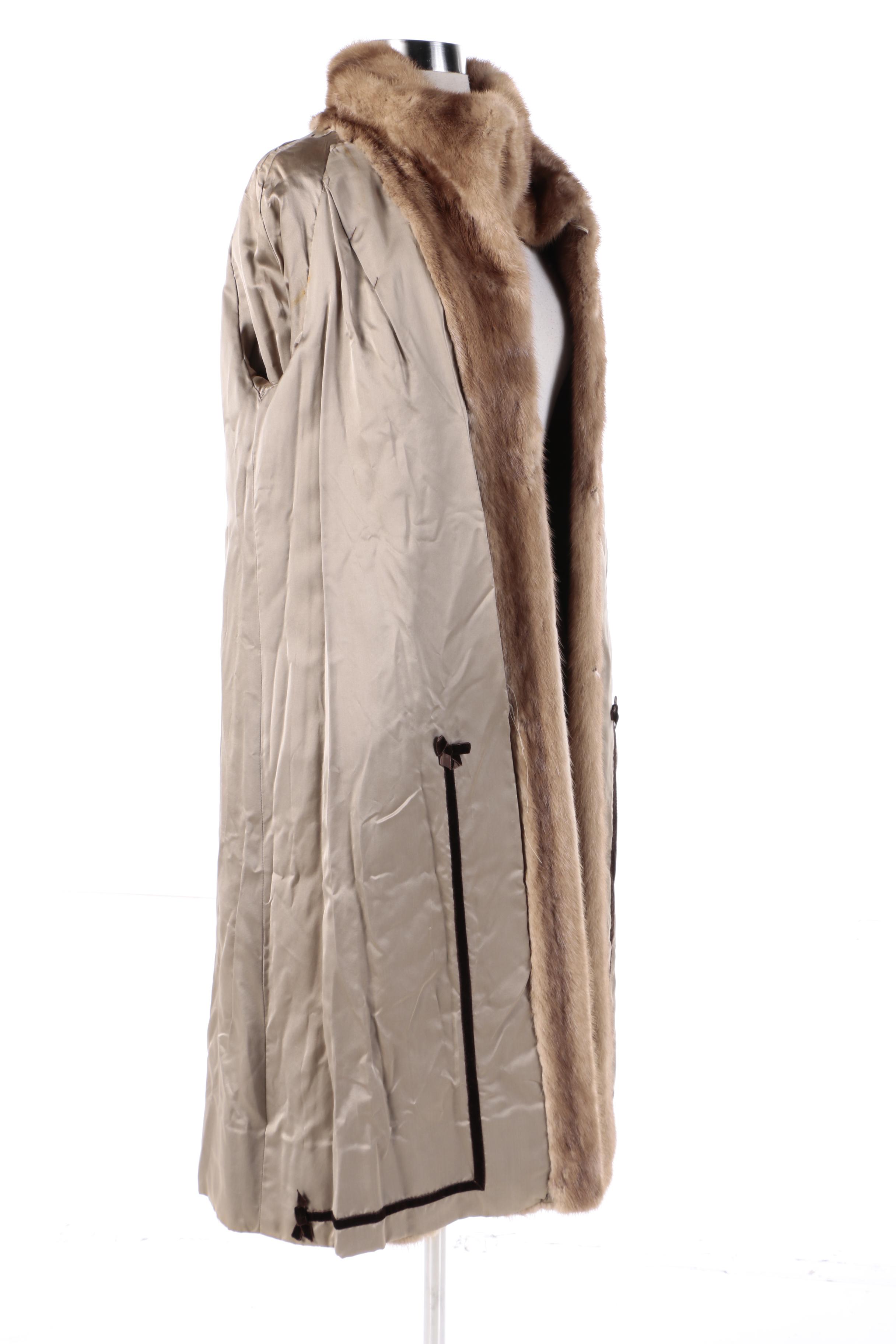 Vintage Flemington Furs of New Jersey Mink Fur Coat