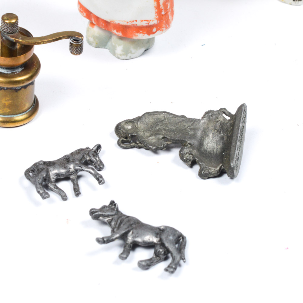 Eclectic Figurine Collection Featuring Fran Mar "Moppets"