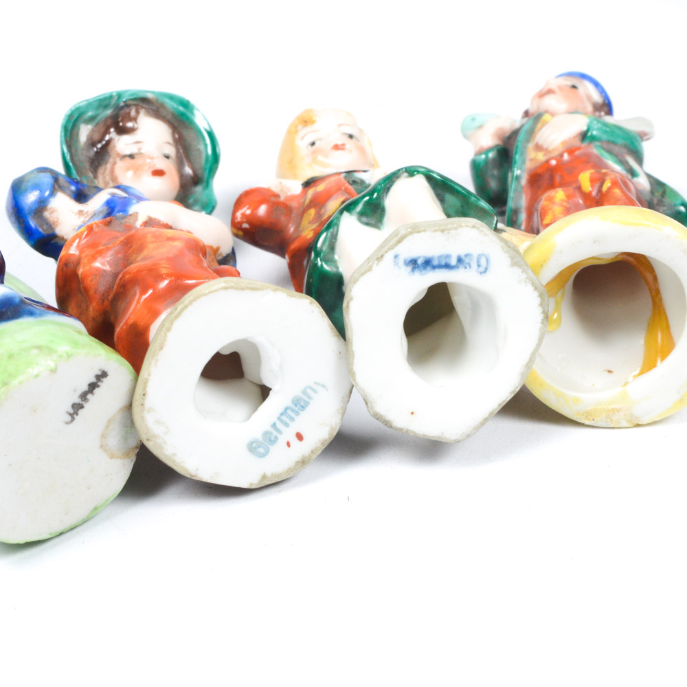 Eclectic Figurine Collection Featuring Fran Mar "Moppets"