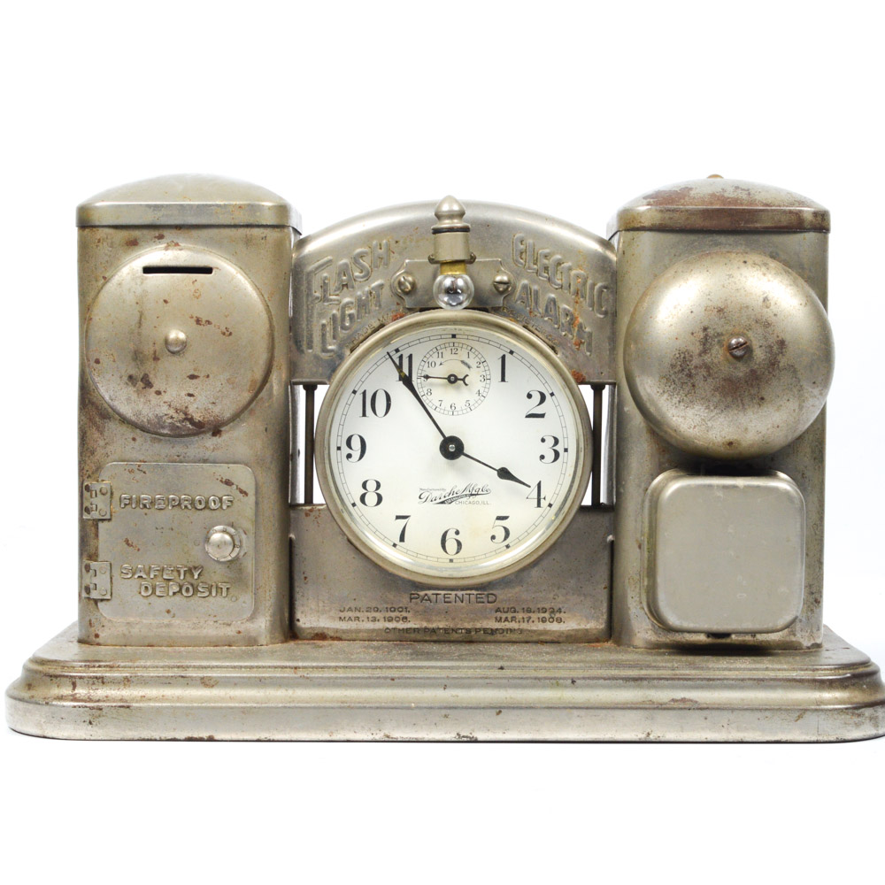 Antique Alarm Clock by Darche Mfg. Co.