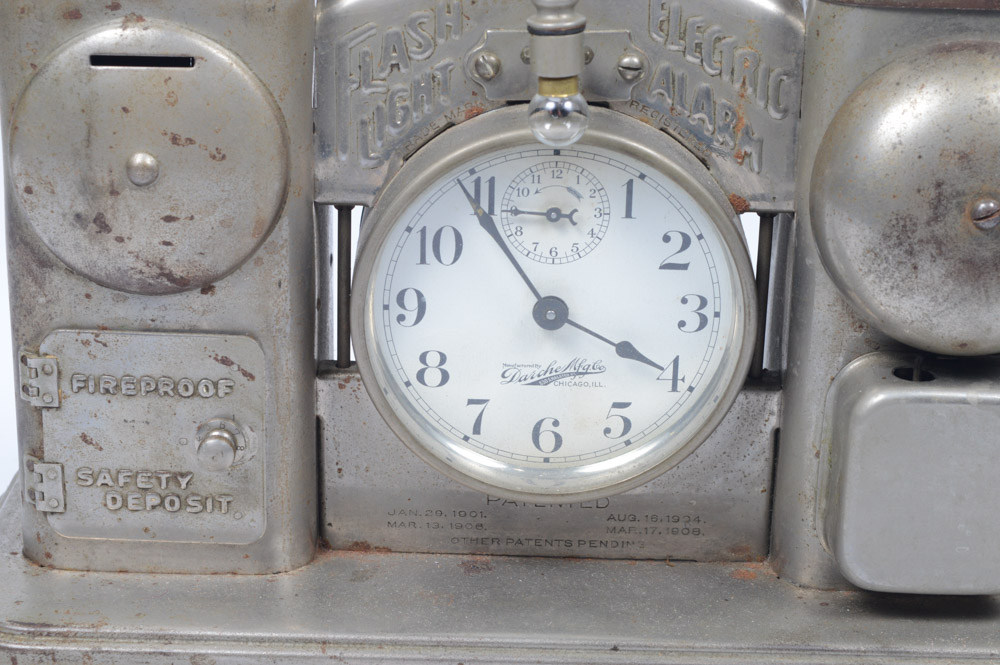 Antique Alarm Clock by Darche Mfg. Co.