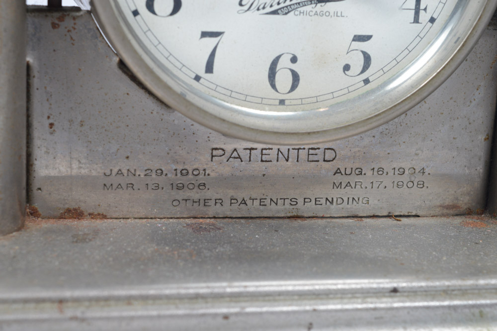 Antique Alarm Clock by Darche Mfg. Co.