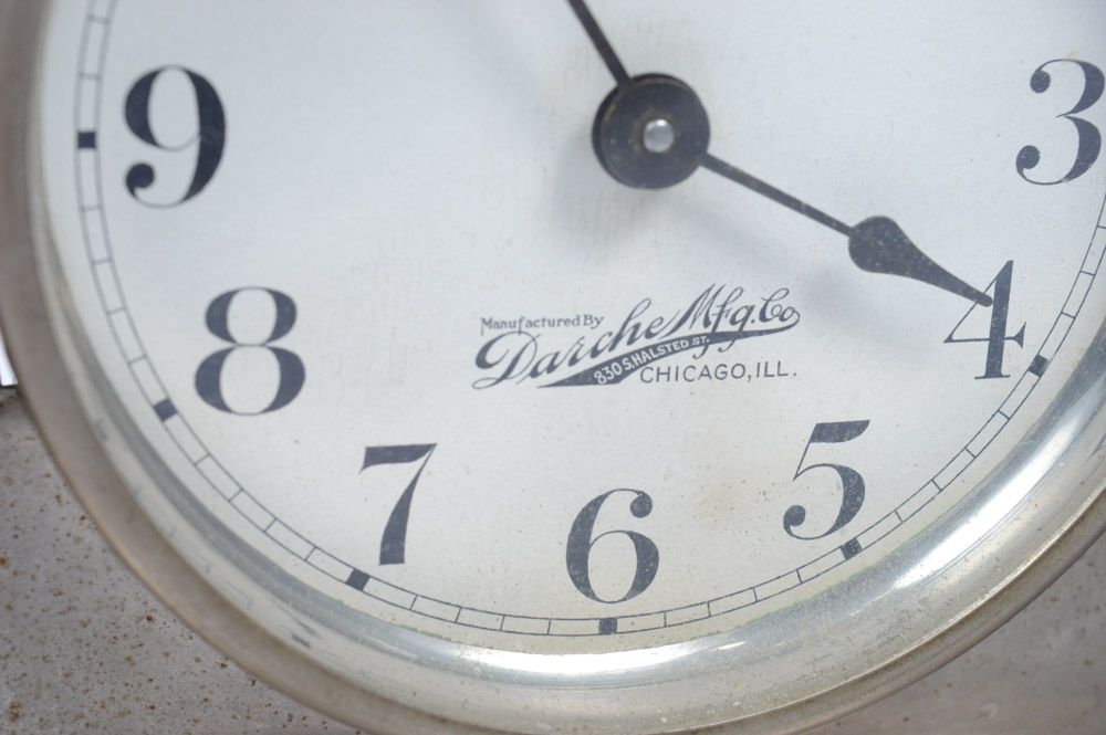 Antique Alarm Clock by Darche Mfg. Co.
