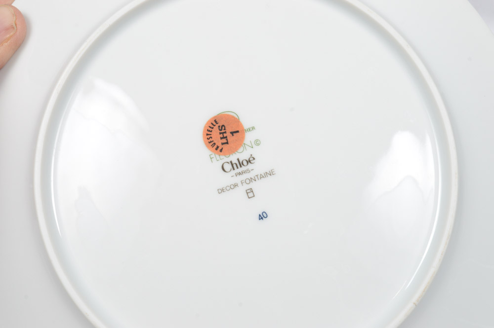 Hutschenreuther Germany Chloe Fleuron Dishes