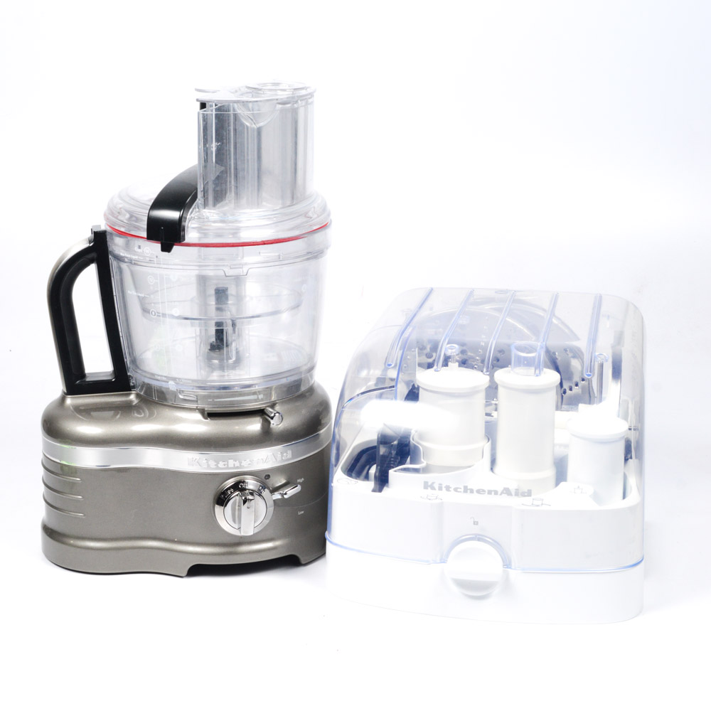 KitchenAid Professional-Grade Food Processor with Attachments
