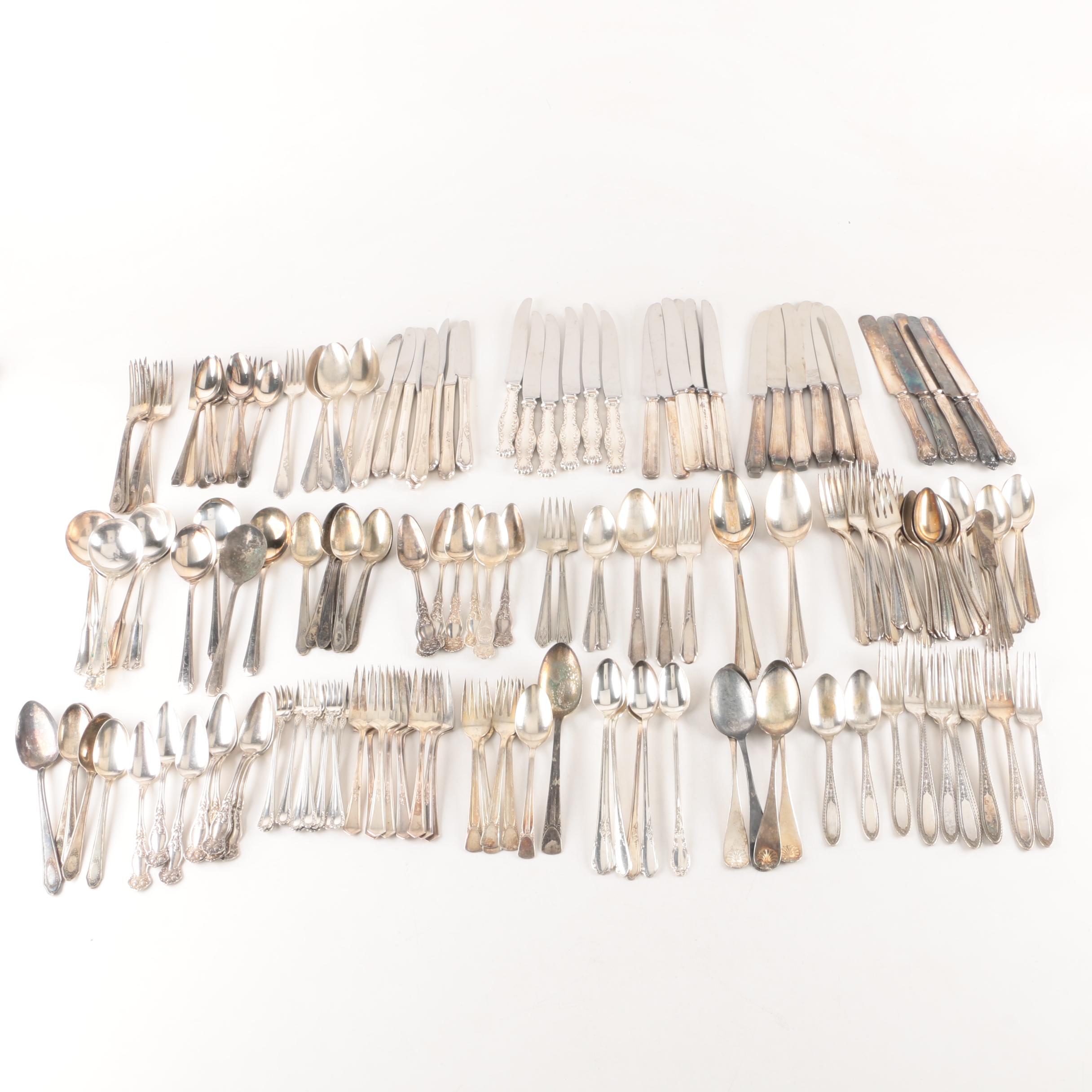 Gorham "Winthrop" Cocktail Forks and Other American Silver Plate