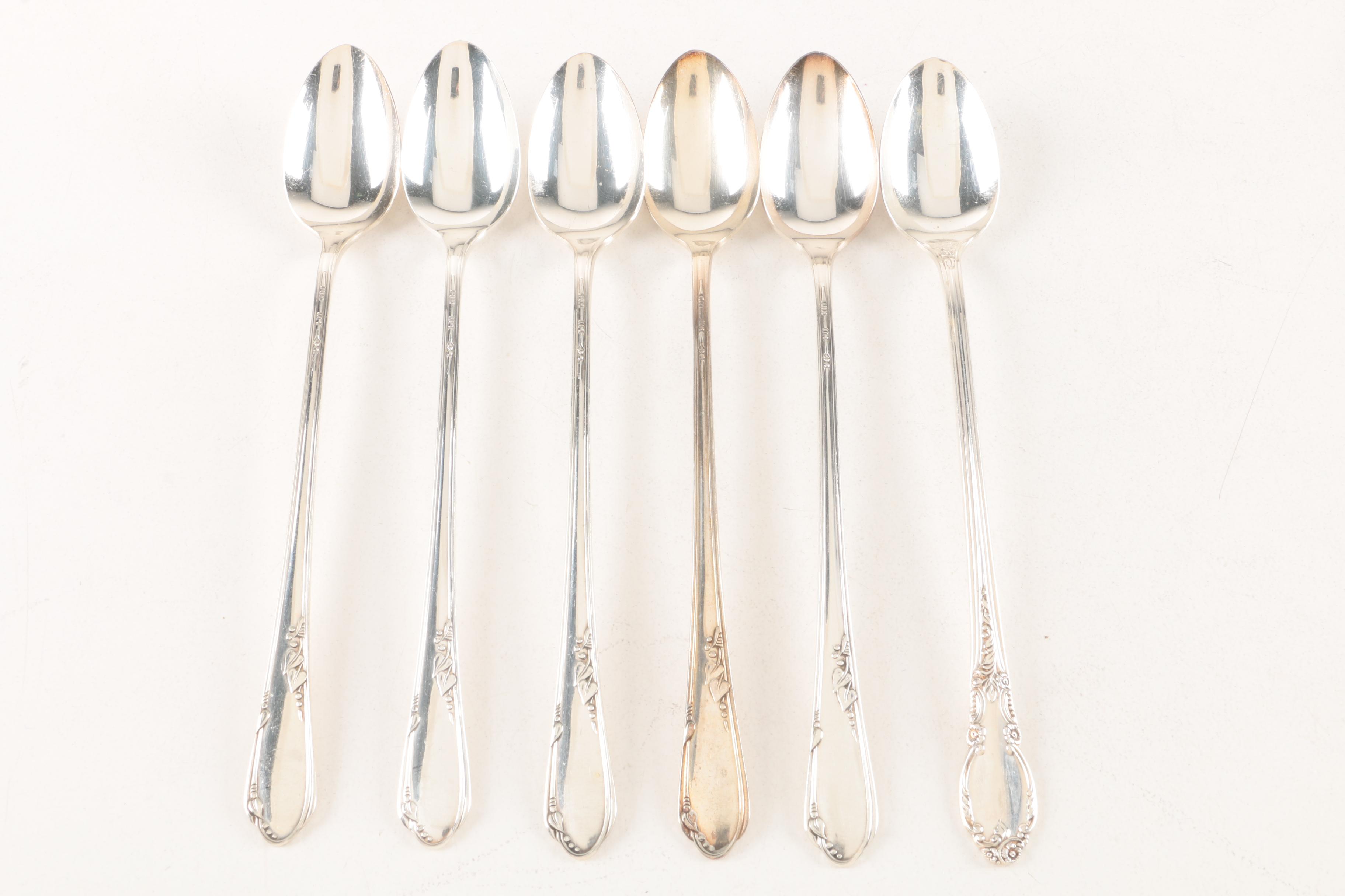 Gorham "Winthrop" Cocktail Forks and Other American Silver Plate