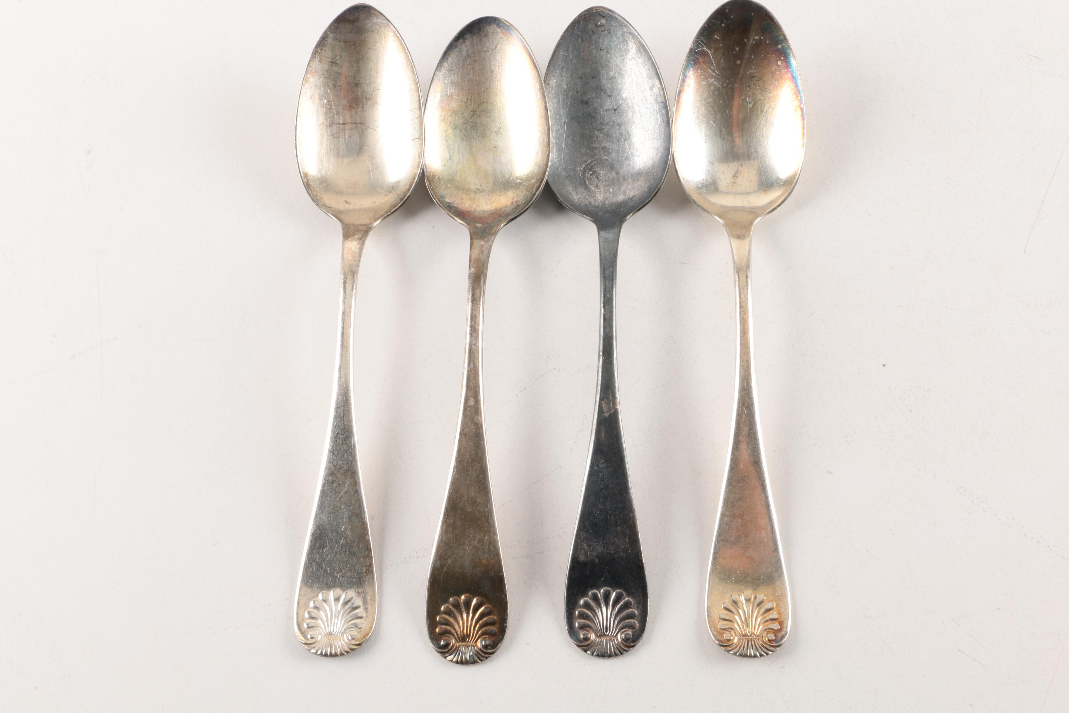 Gorham "Winthrop" Cocktail Forks and Other American Silver Plate