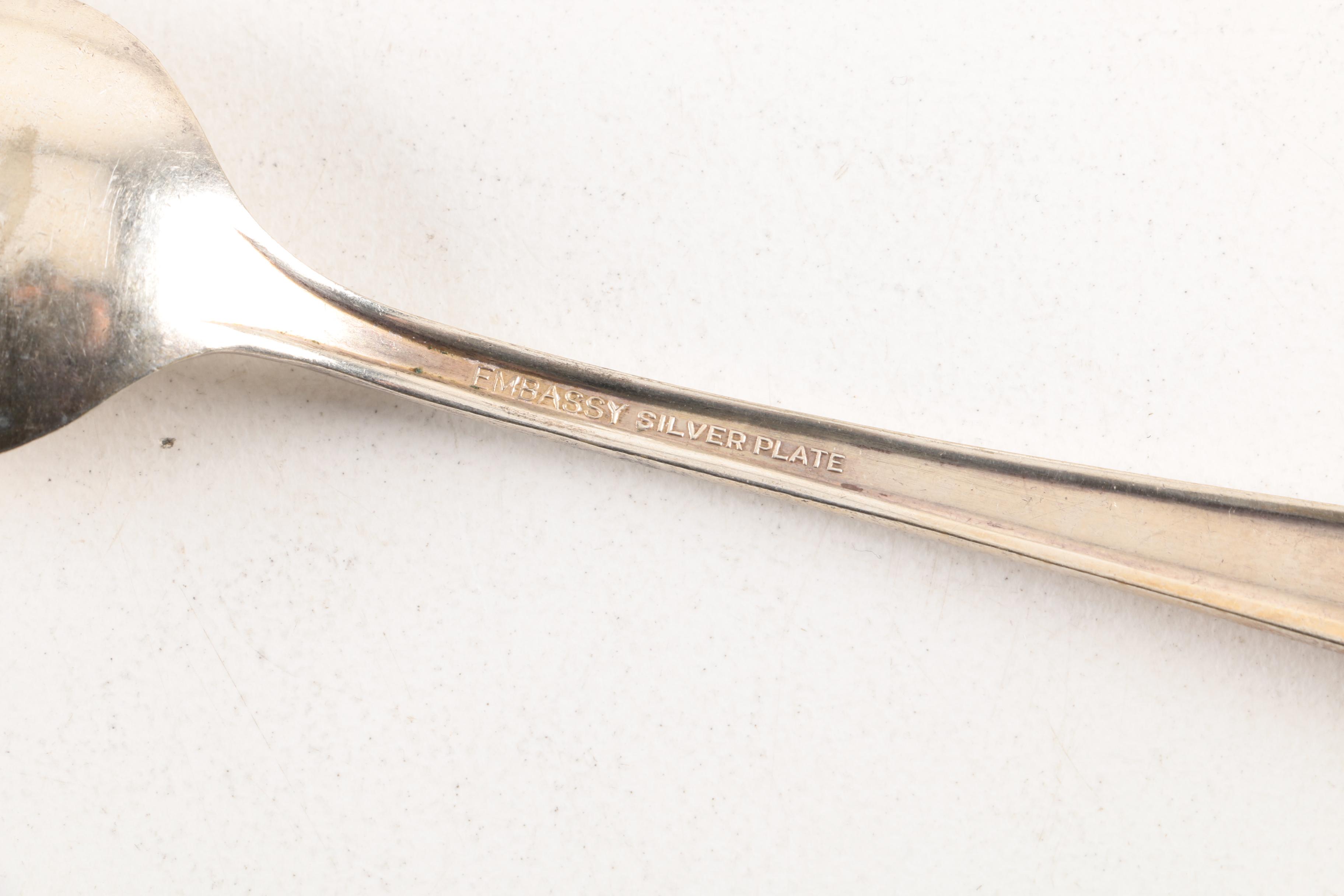 Gorham "Winthrop" Cocktail Forks and Other American Silver Plate