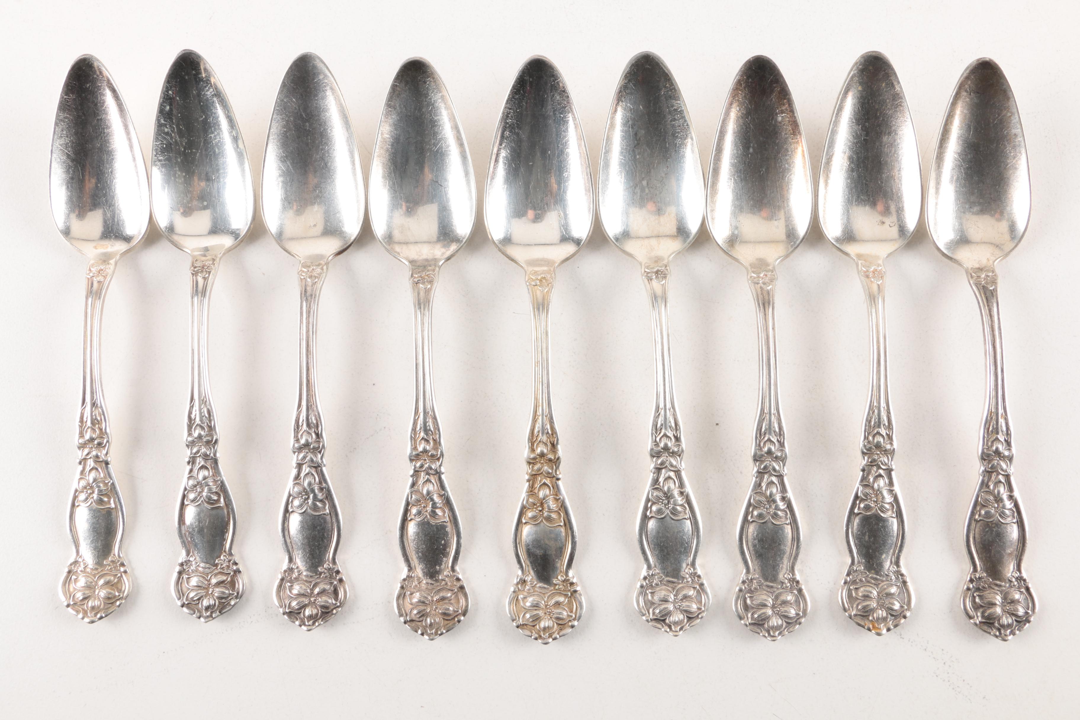 Gorham "Winthrop" Cocktail Forks and Other American Silver Plate