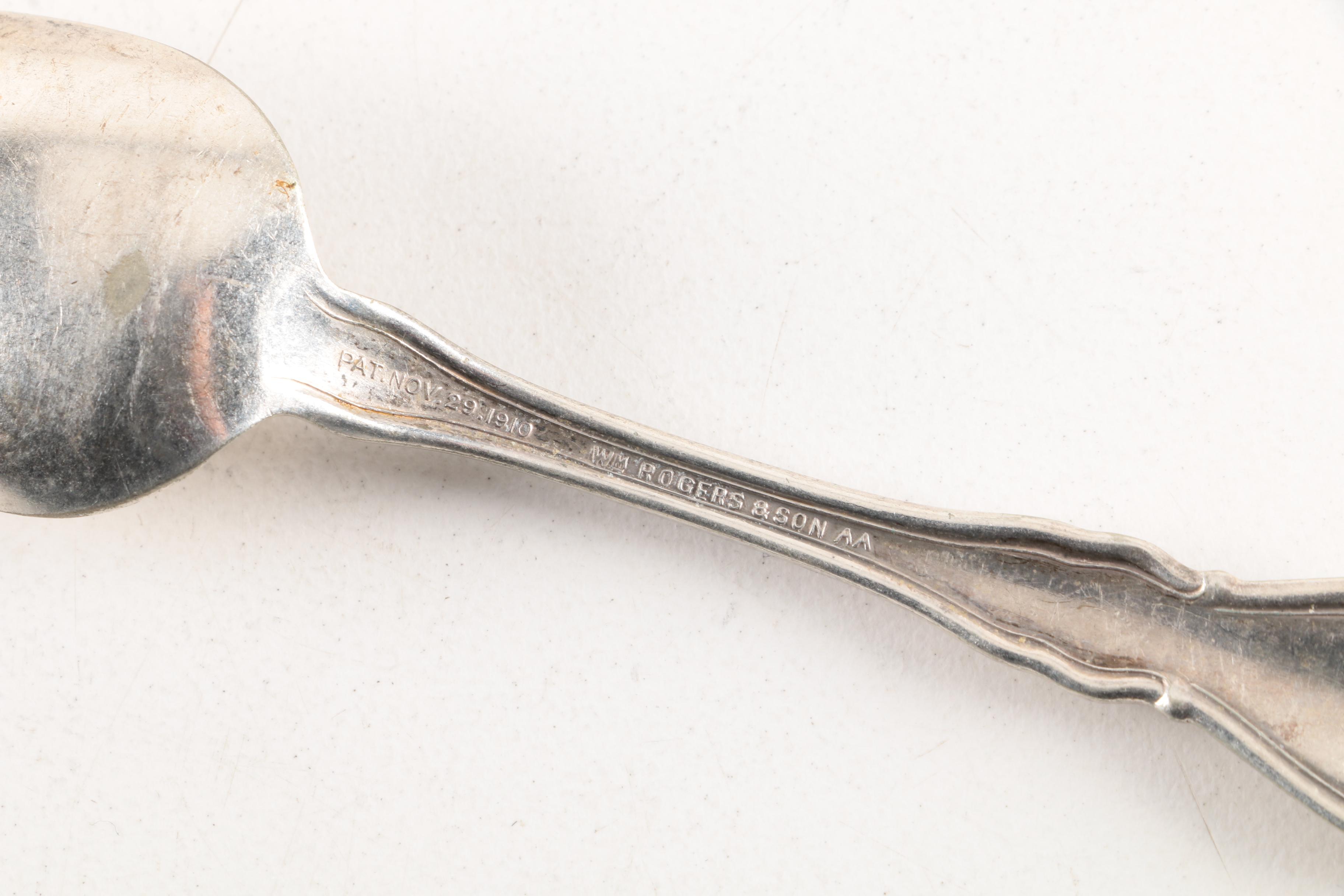 Gorham "Winthrop" Cocktail Forks and Other American Silver Plate