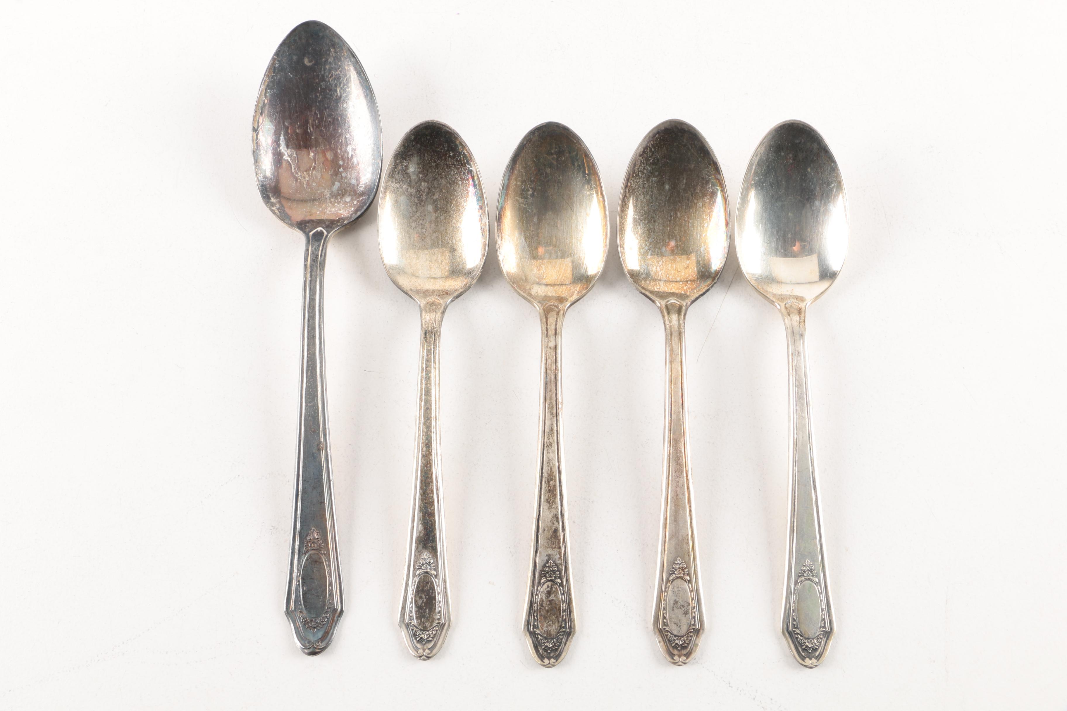 Gorham "Winthrop" Cocktail Forks and Other American Silver Plate