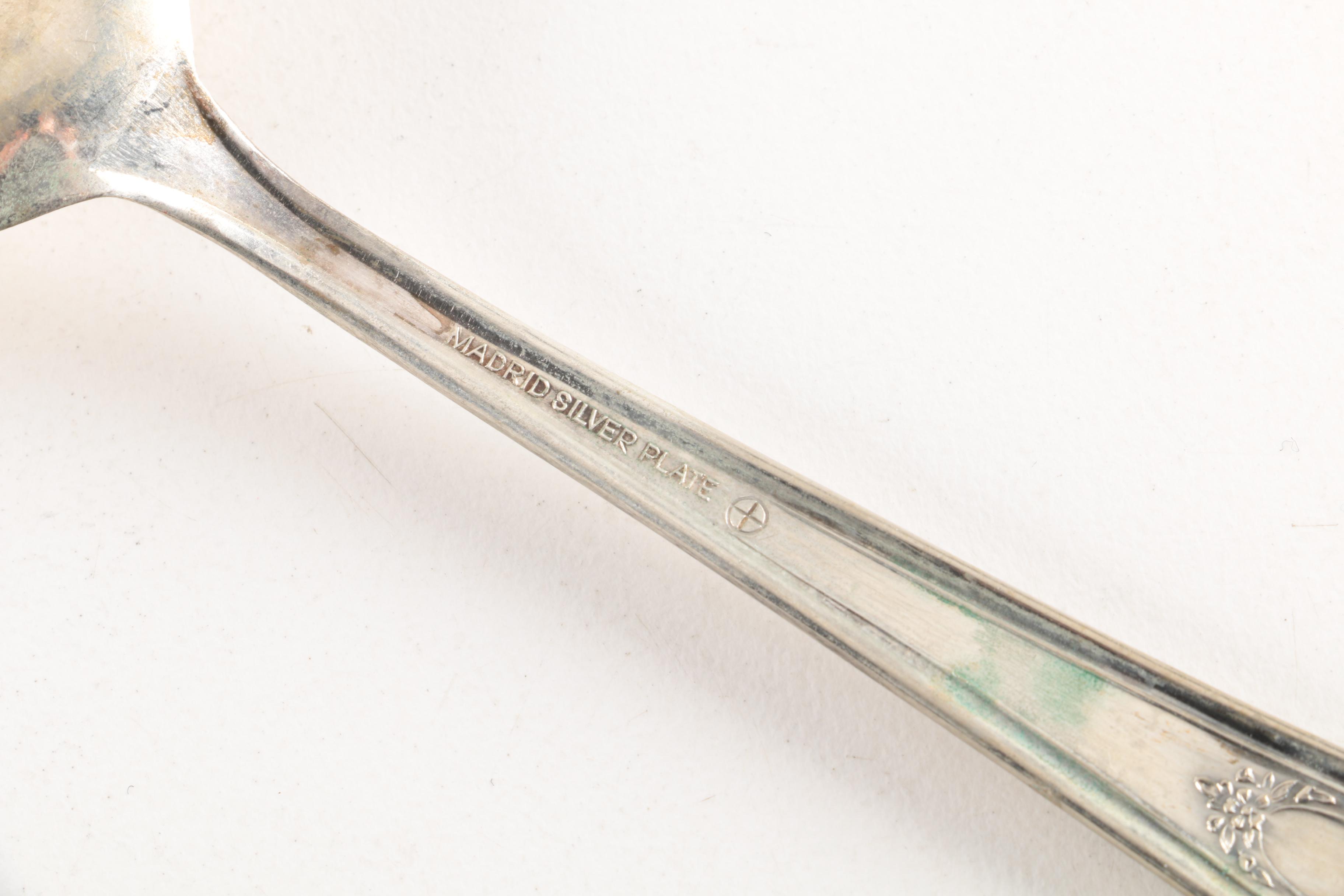 Gorham "Winthrop" Cocktail Forks and Other American Silver Plate