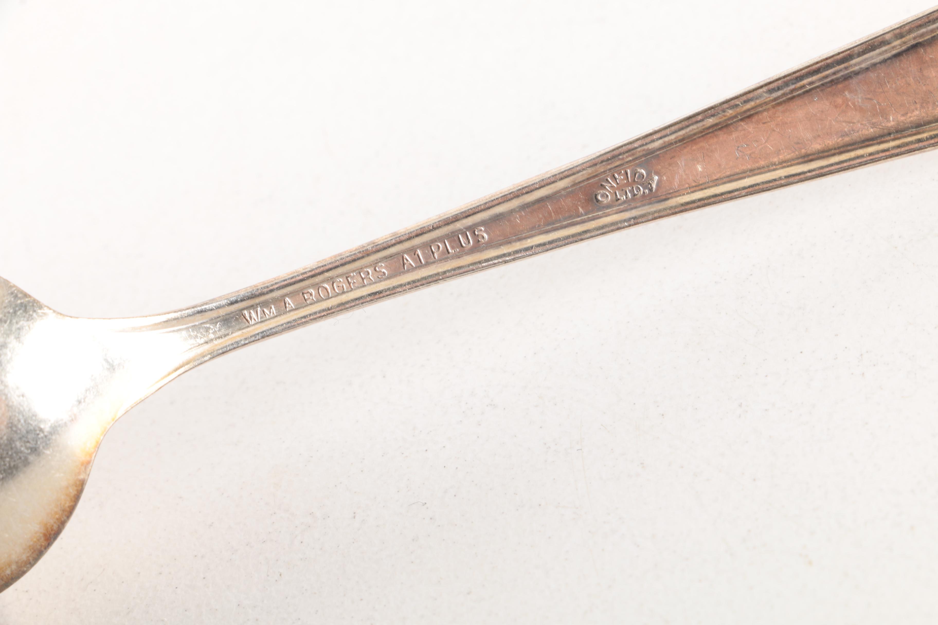 Gorham "Winthrop" Cocktail Forks and Other American Silver Plate