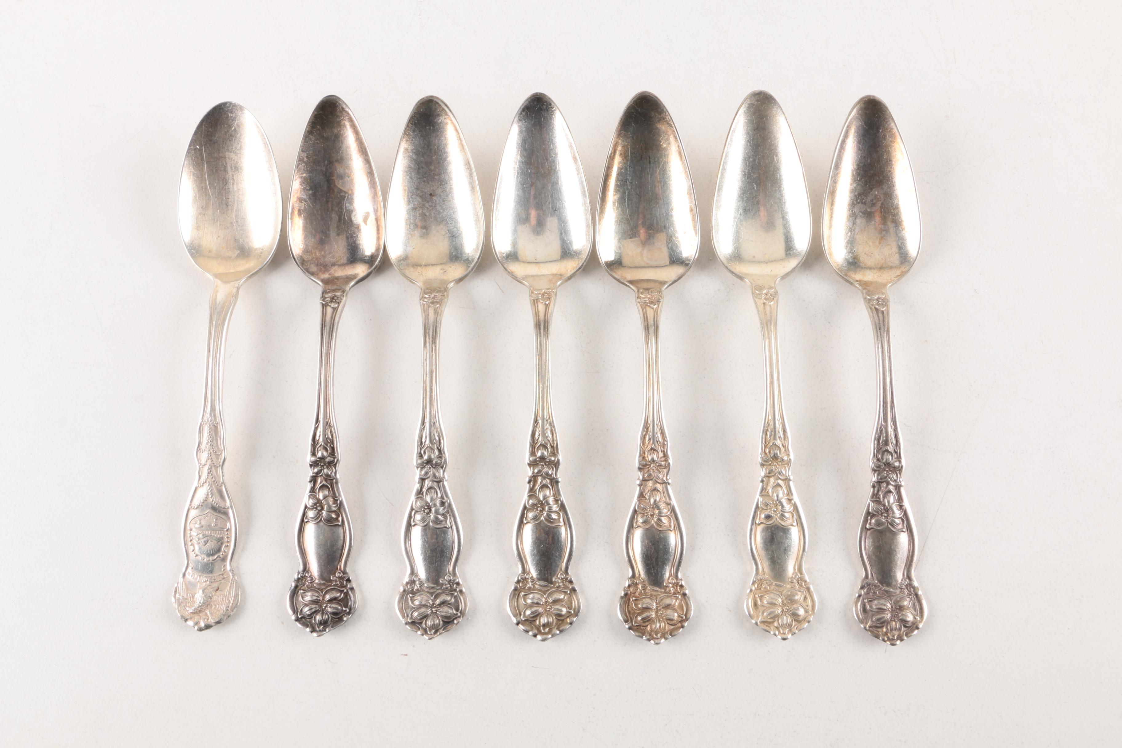 Gorham "Winthrop" Cocktail Forks and Other American Silver Plate