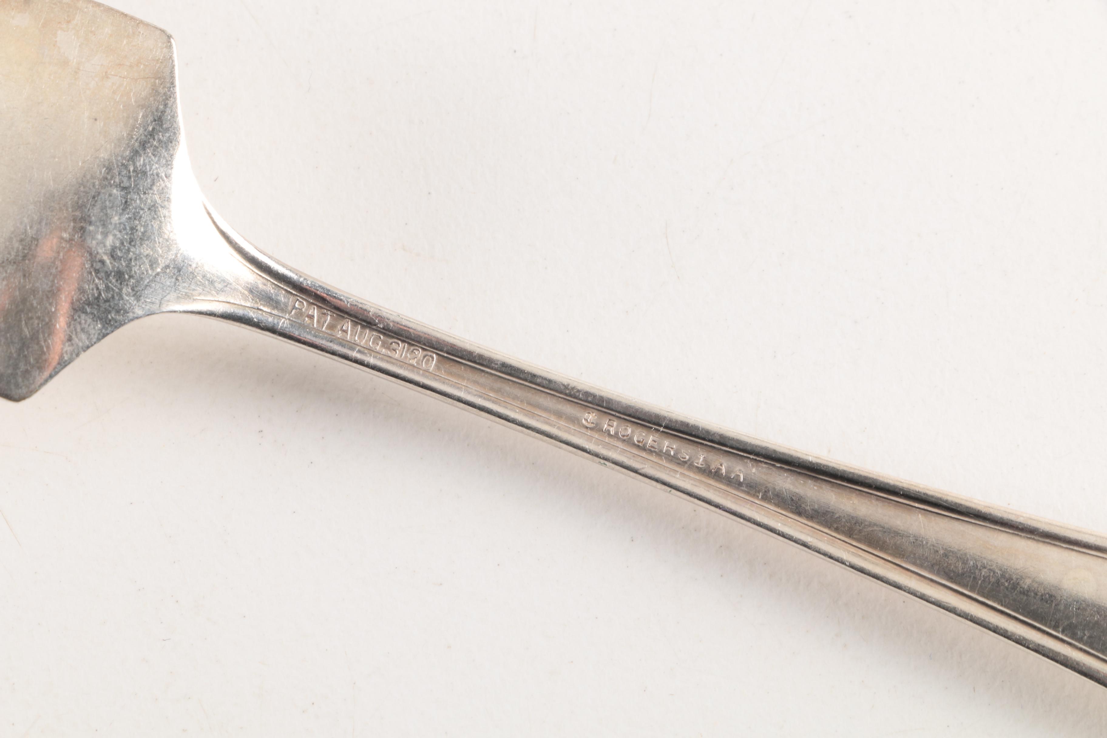 Gorham "Winthrop" Cocktail Forks and Other American Silver Plate