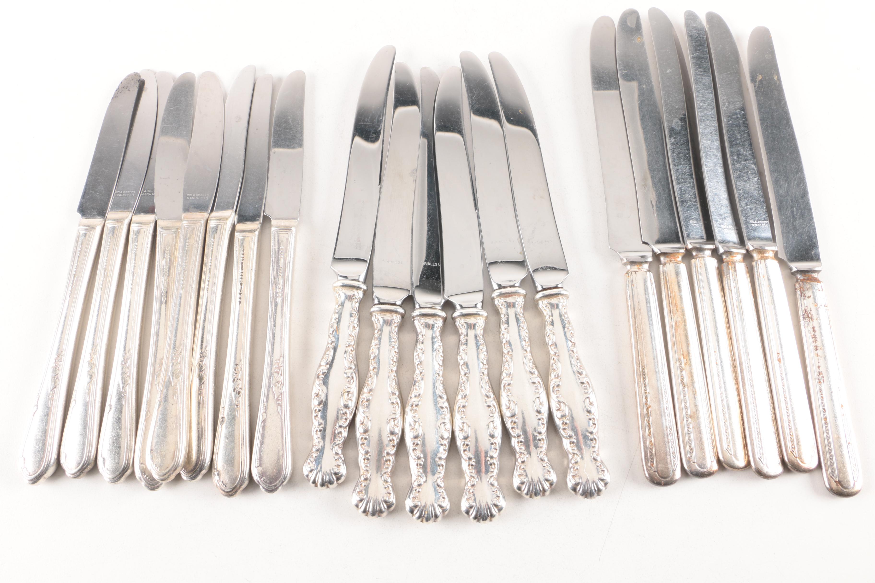 Gorham "Winthrop" Cocktail Forks and Other American Silver Plate