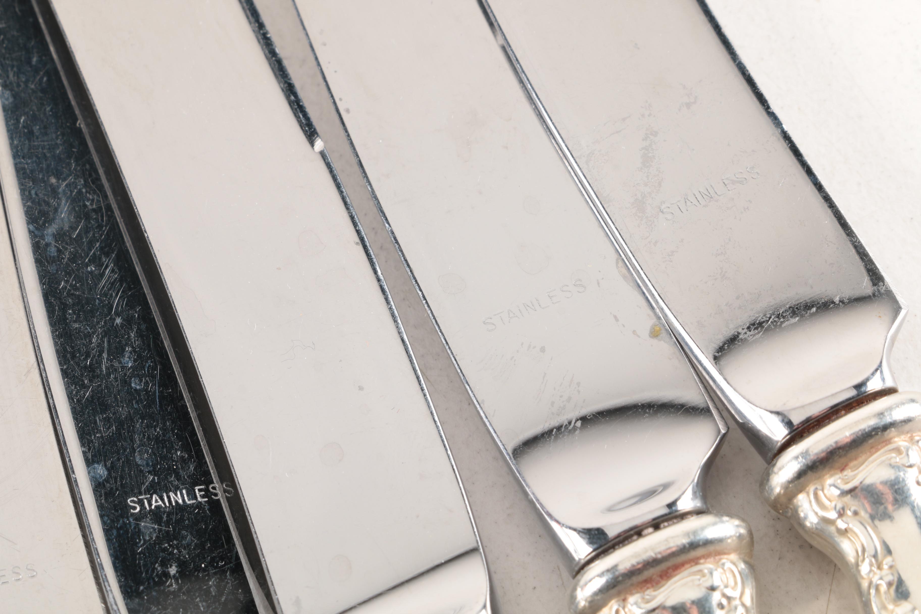 Gorham "Winthrop" Cocktail Forks and Other American Silver Plate