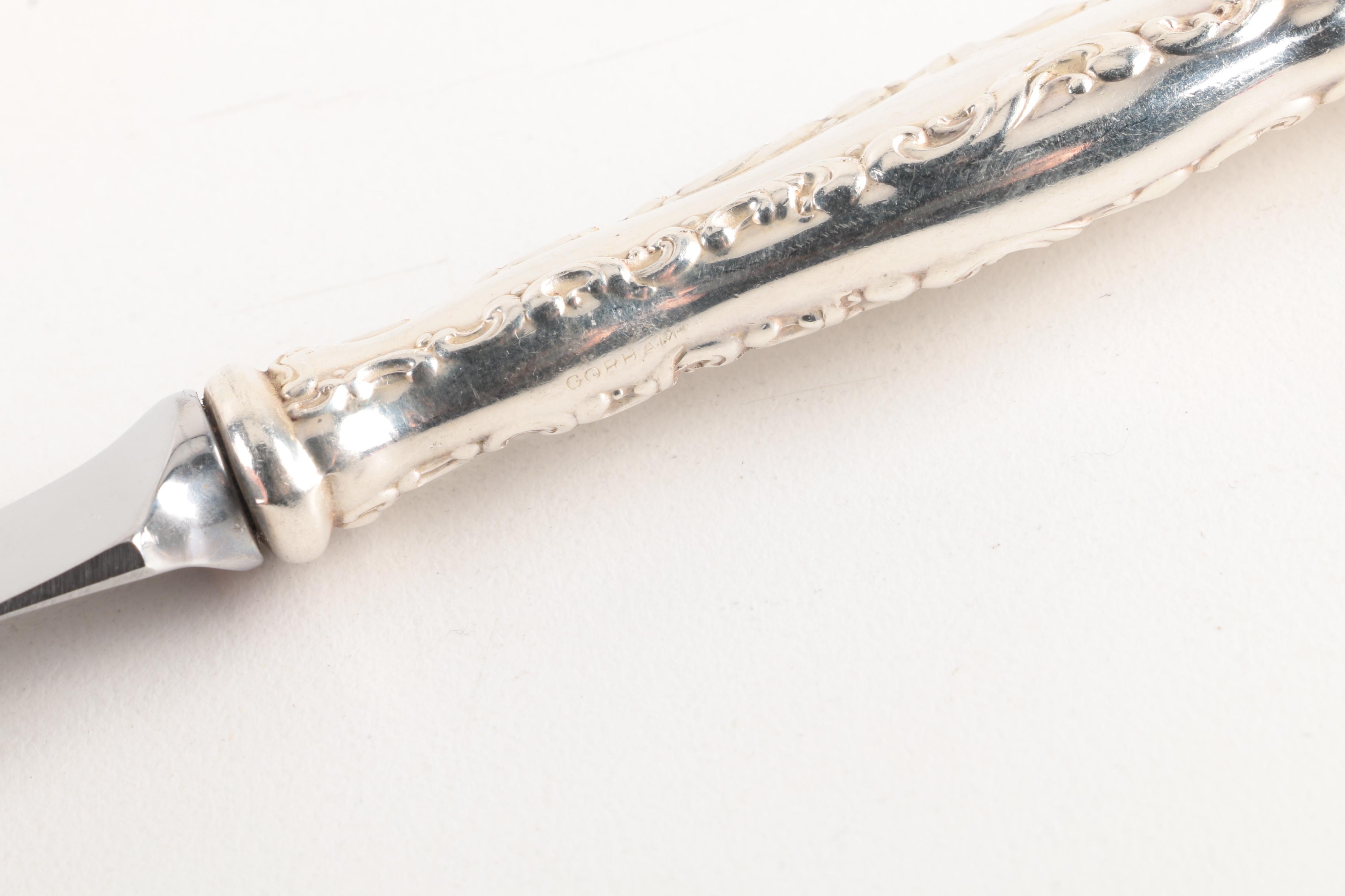 Gorham "Winthrop" Cocktail Forks and Other American Silver Plate