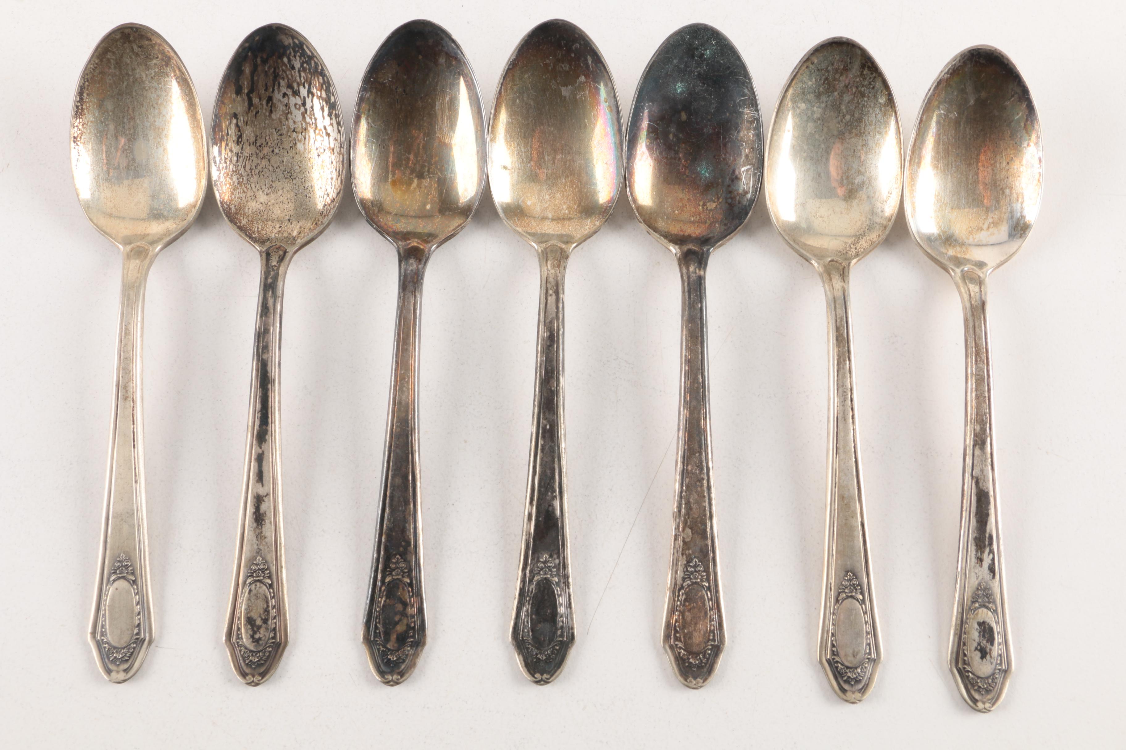 Gorham "Winthrop" Cocktail Forks and Other American Silver Plate