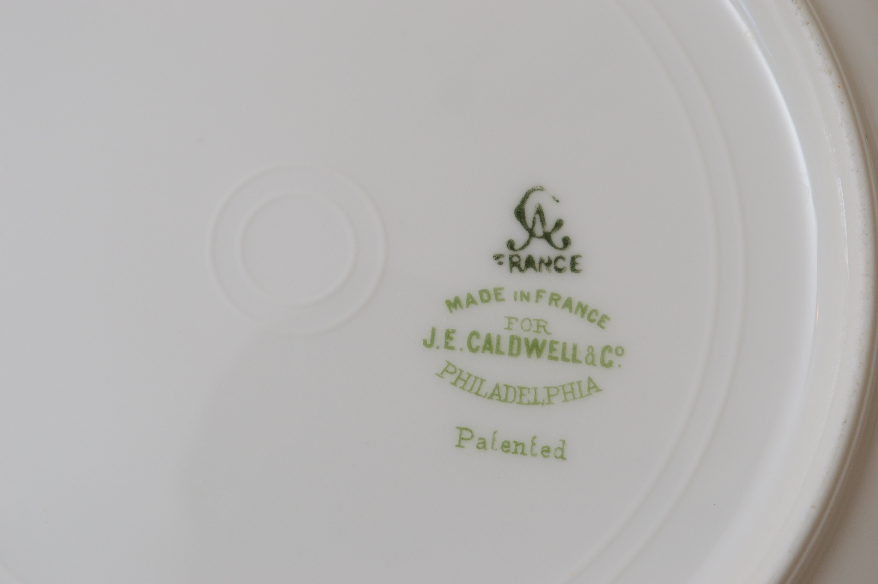Charles Ahrenfeldt for J. E. Caldwell & Co. Philadelphia Plates 1894-1930