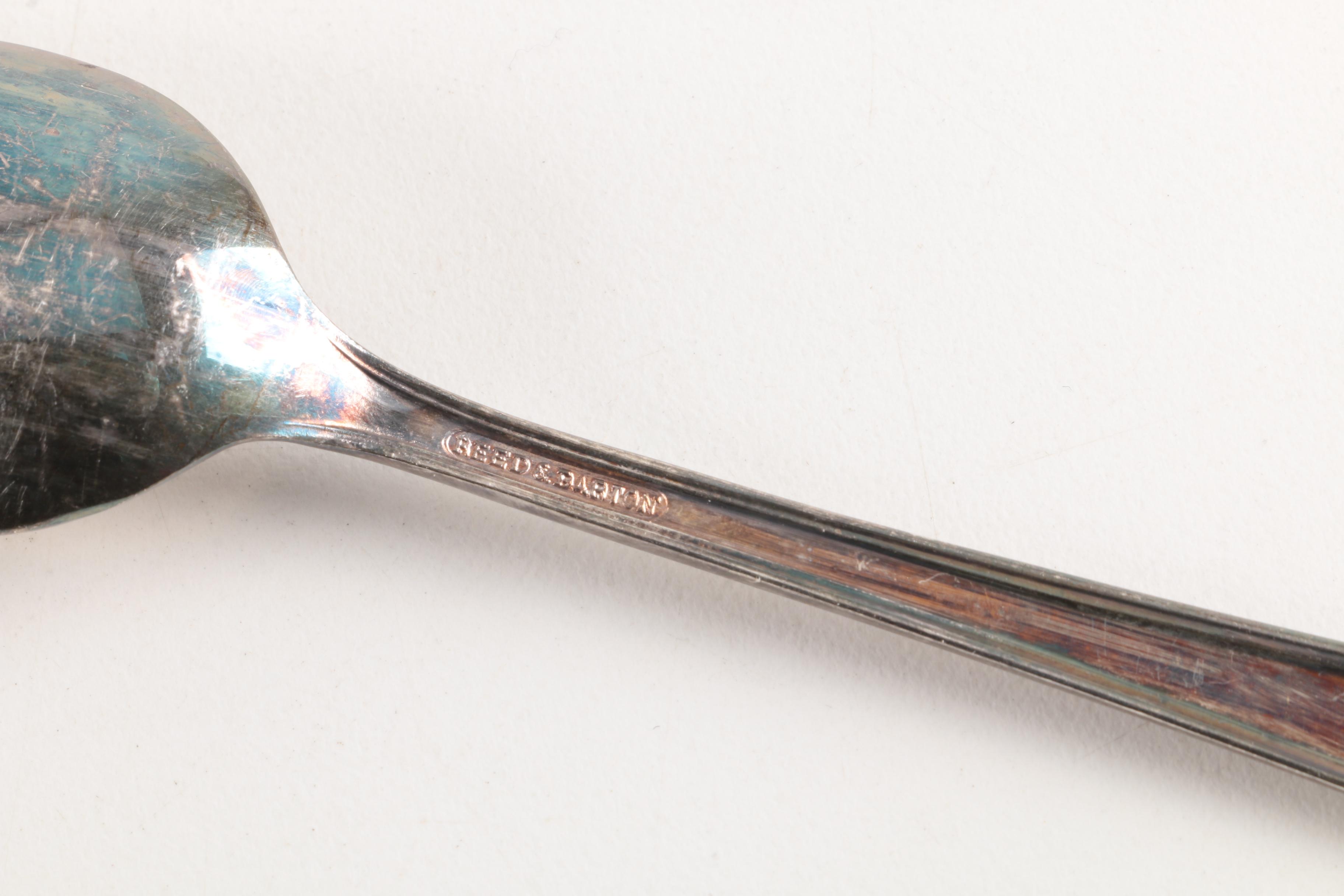 Gorham "Winthrop" Cocktail Forks and Other American Silver Plate