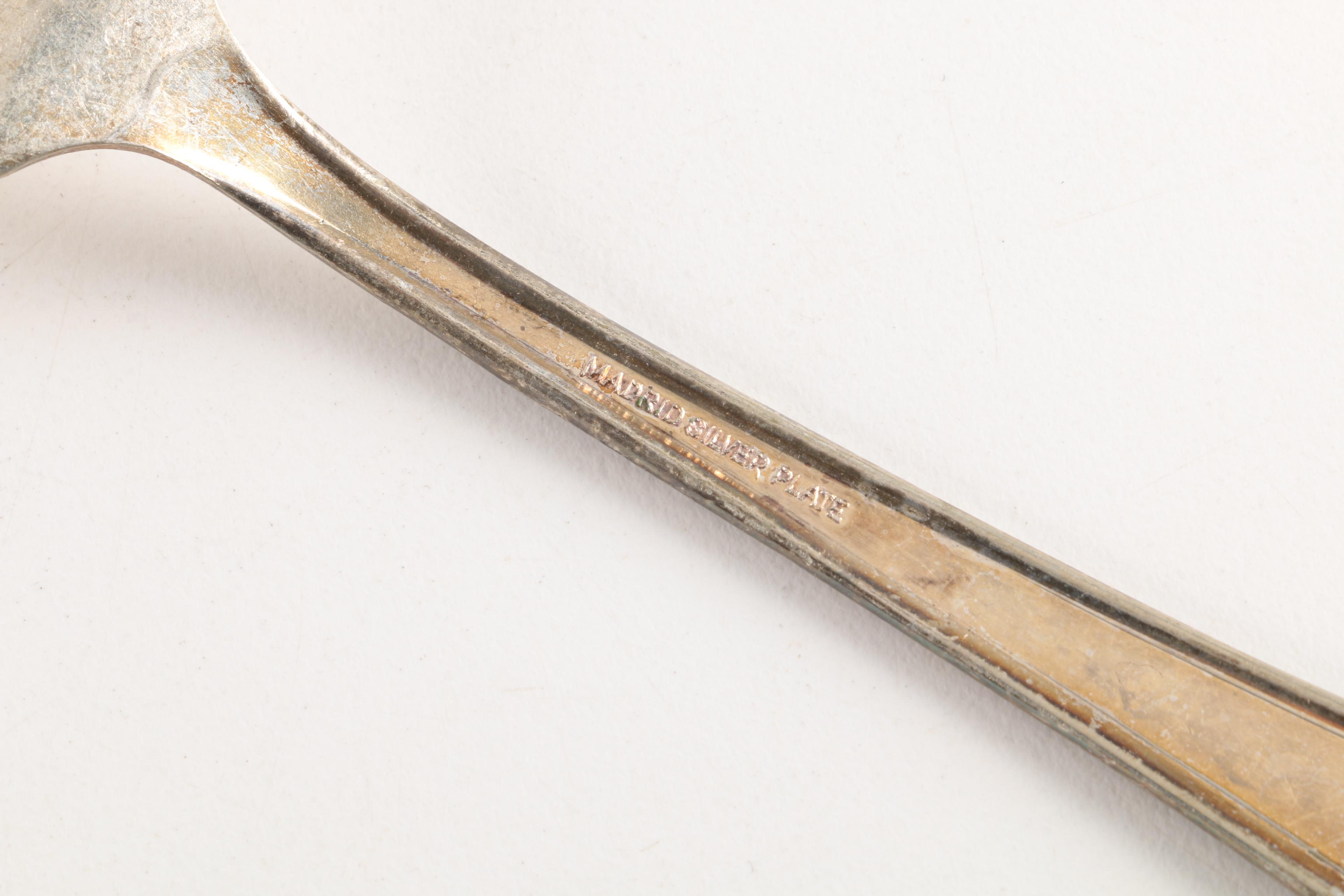 Gorham "Winthrop" Cocktail Forks and Other American Silver Plate