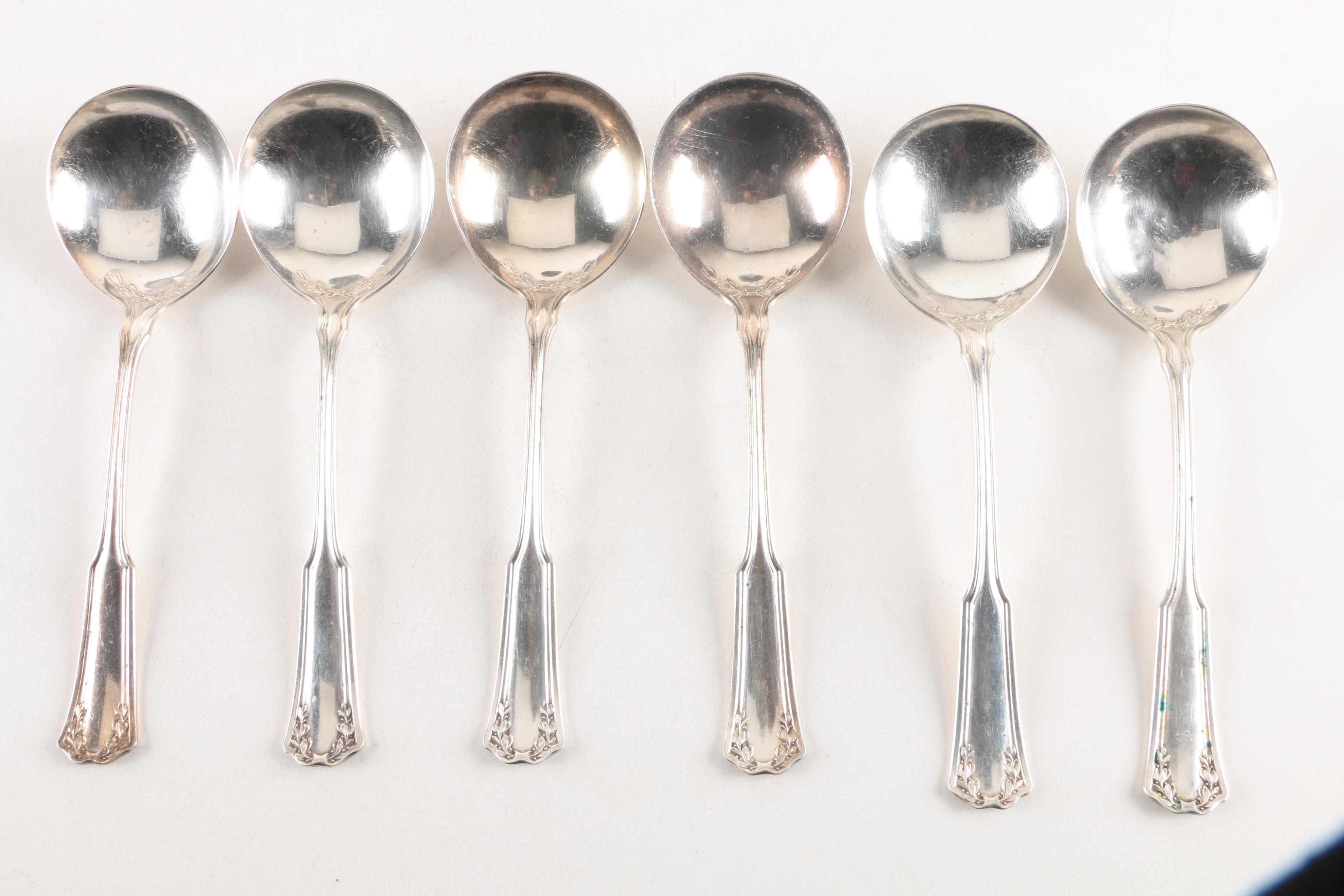 Gorham "Winthrop" Cocktail Forks and Other American Silver Plate