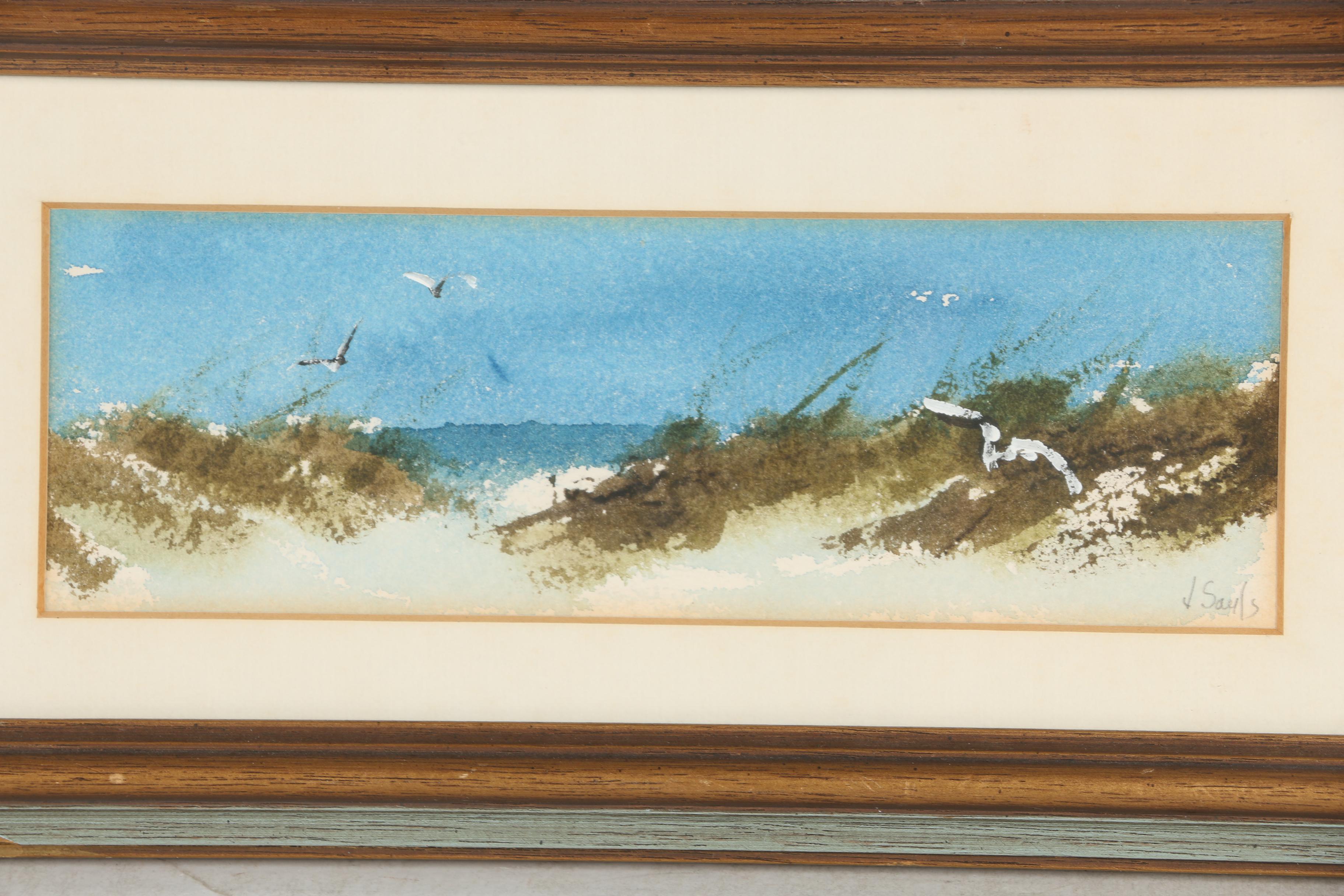 Jean Lay Sauls Watercolor Painting