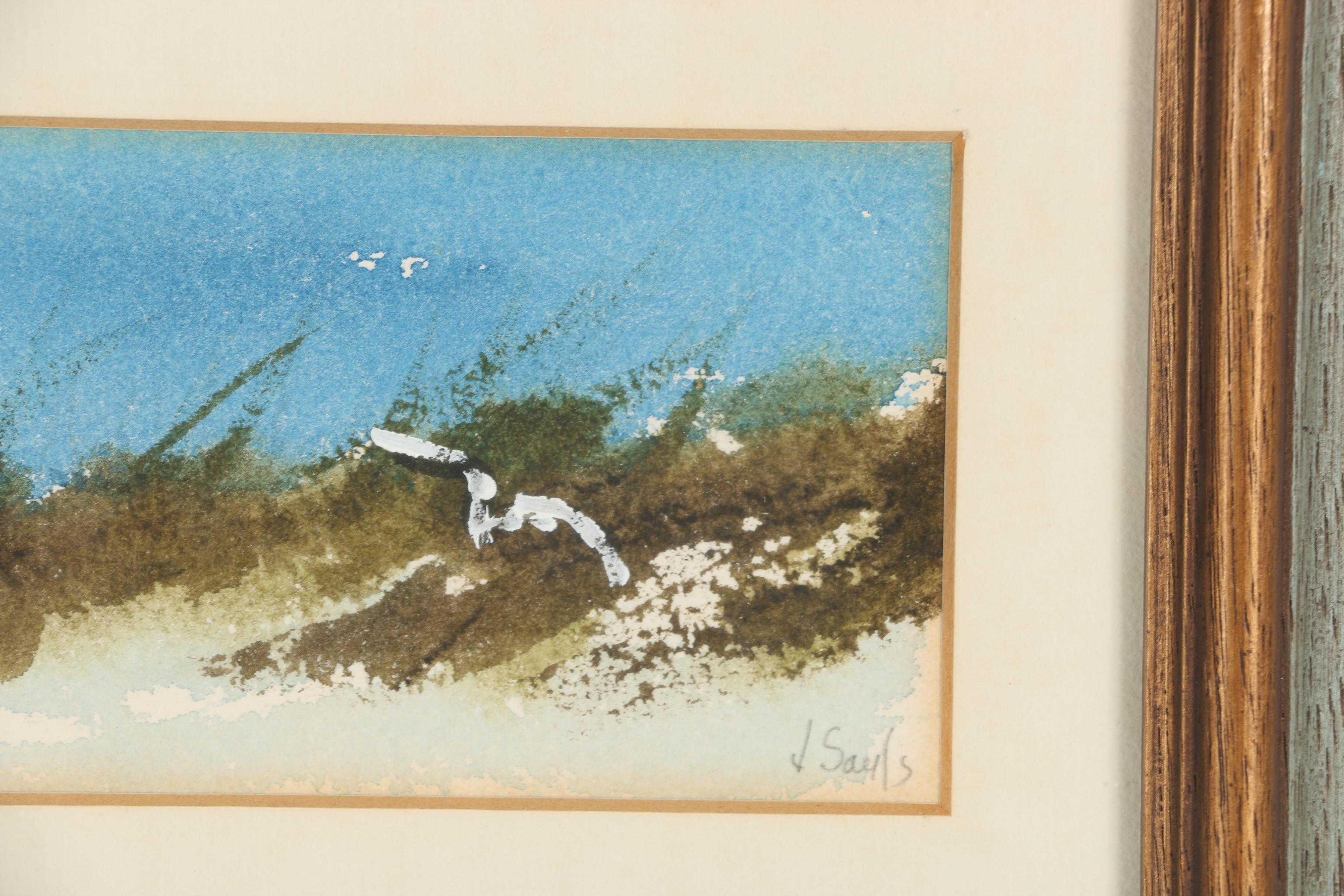 Jean Lay Sauls Watercolor Painting