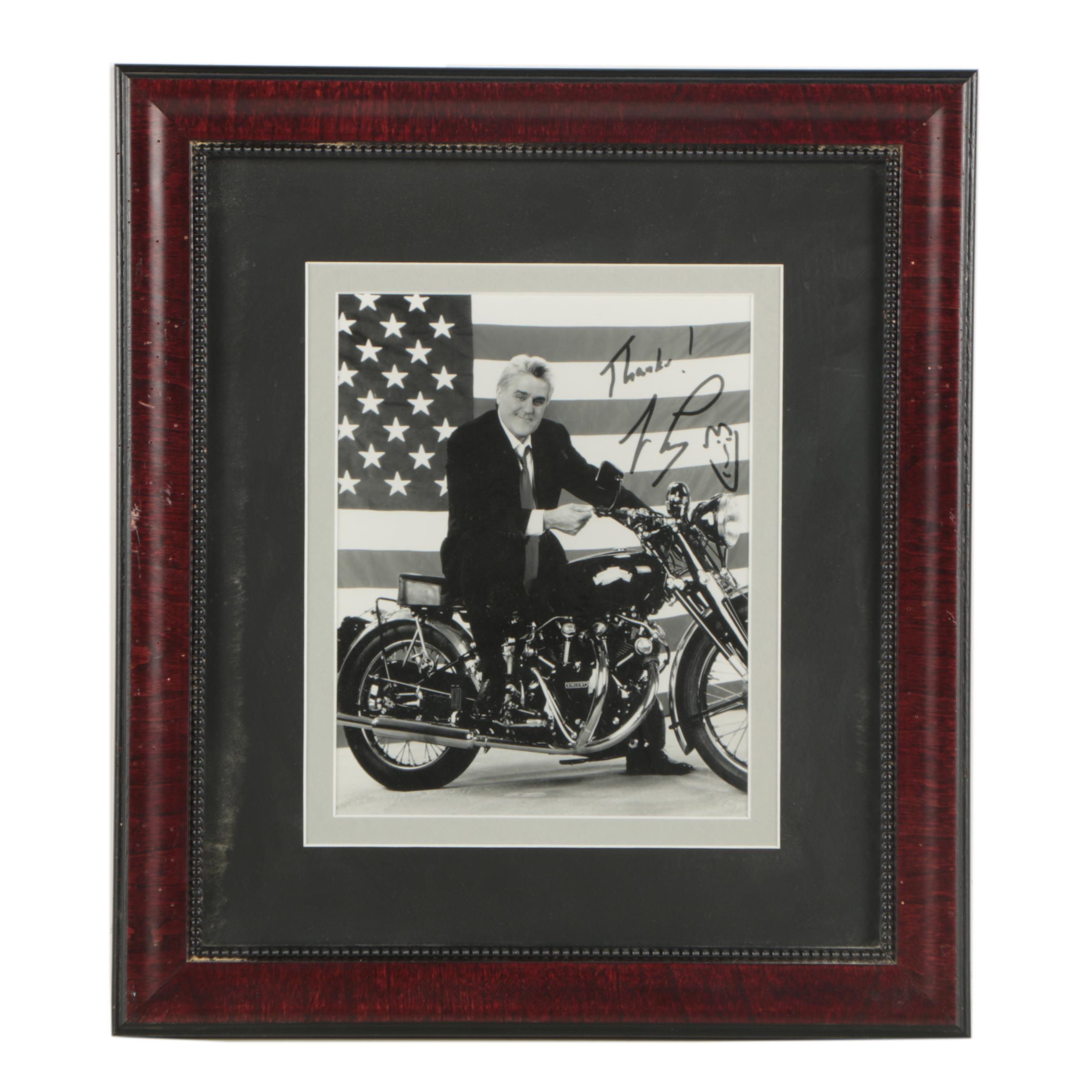Jay Leno Autographed Photograph