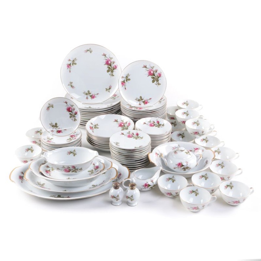 Moss Rose Tableware Collection