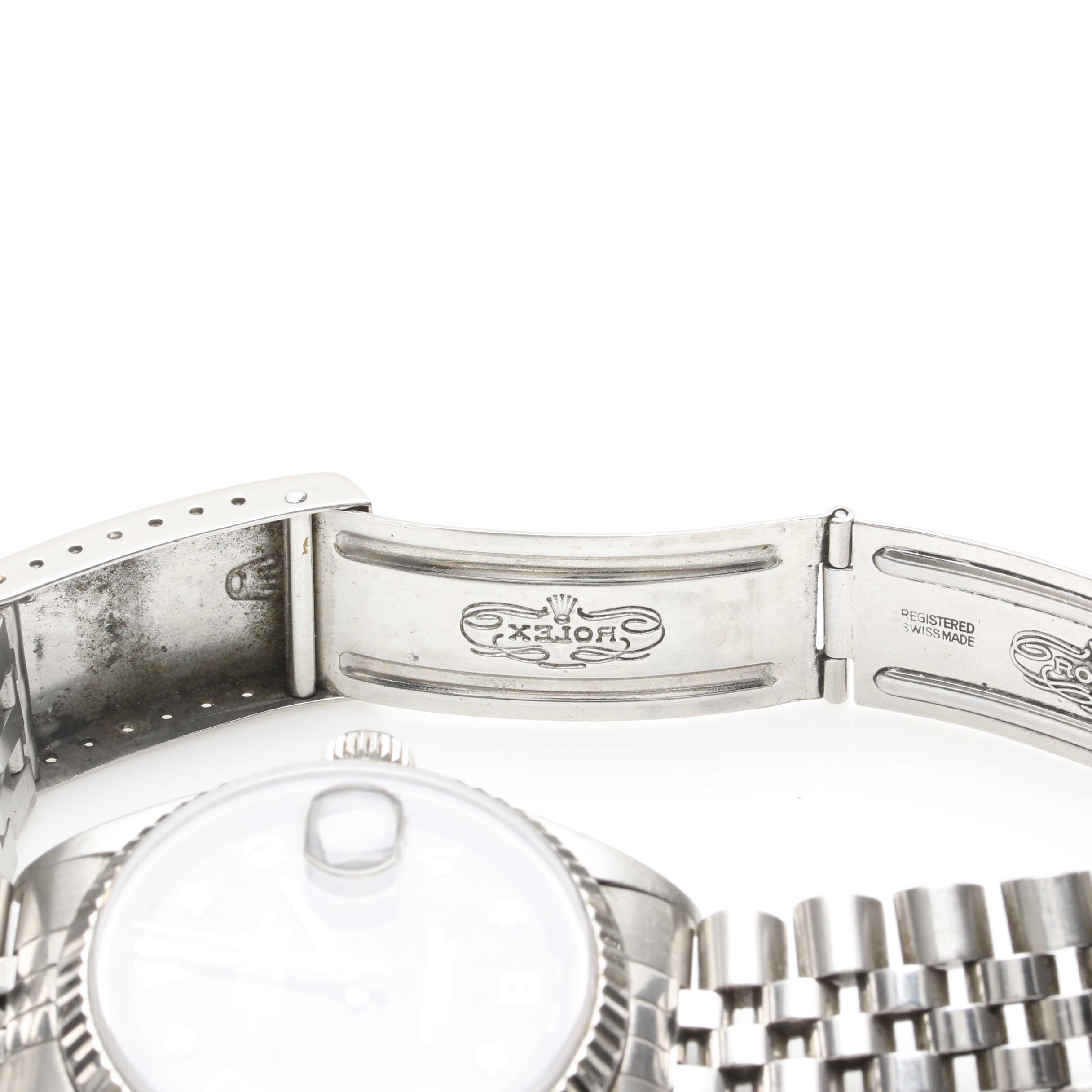 Rolex Datejust Oyster Perpetual Diamond Watch