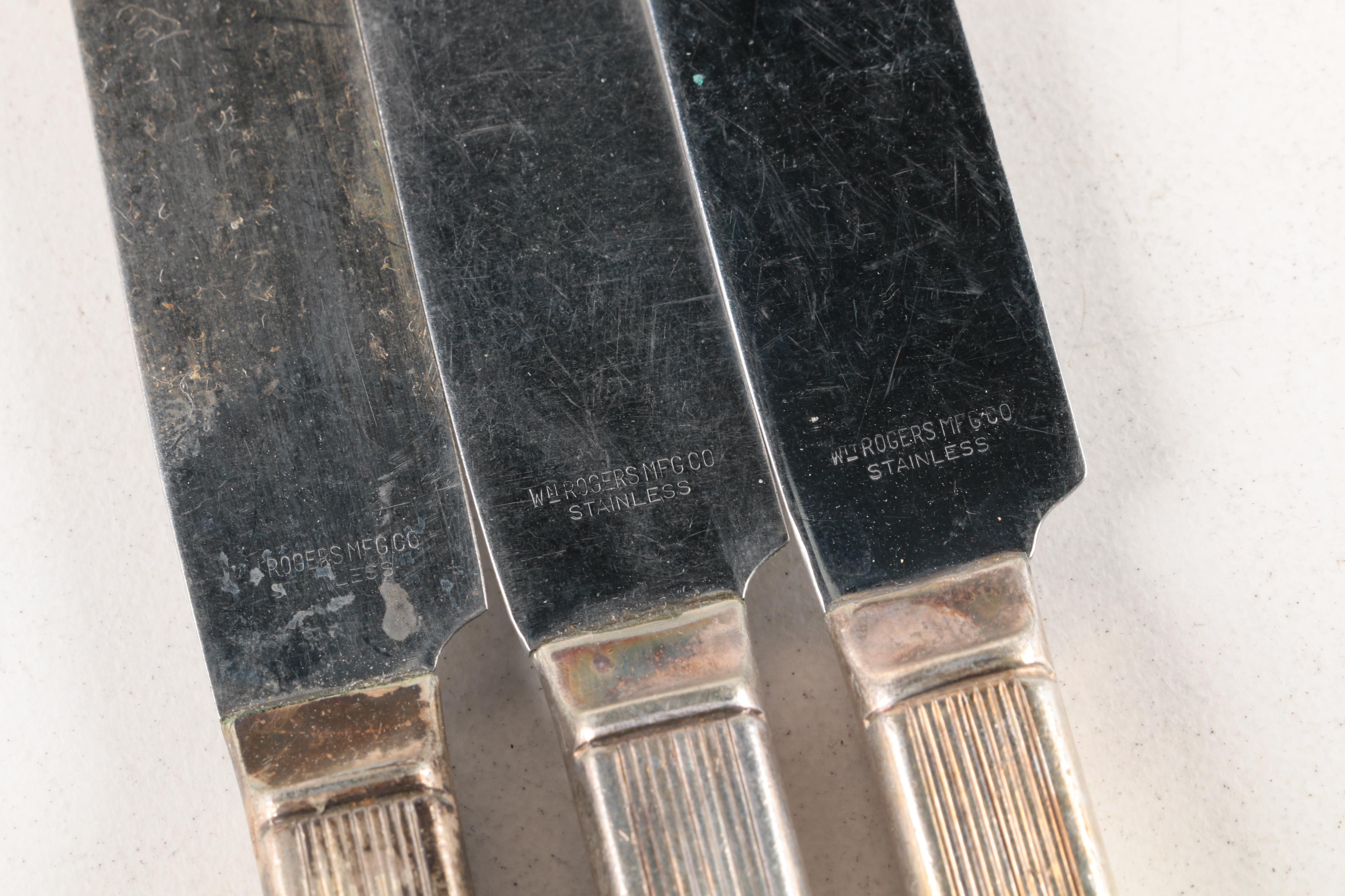 Wm Rogers Mfg. Co. "Fidelis" Silver-Plated Flatware