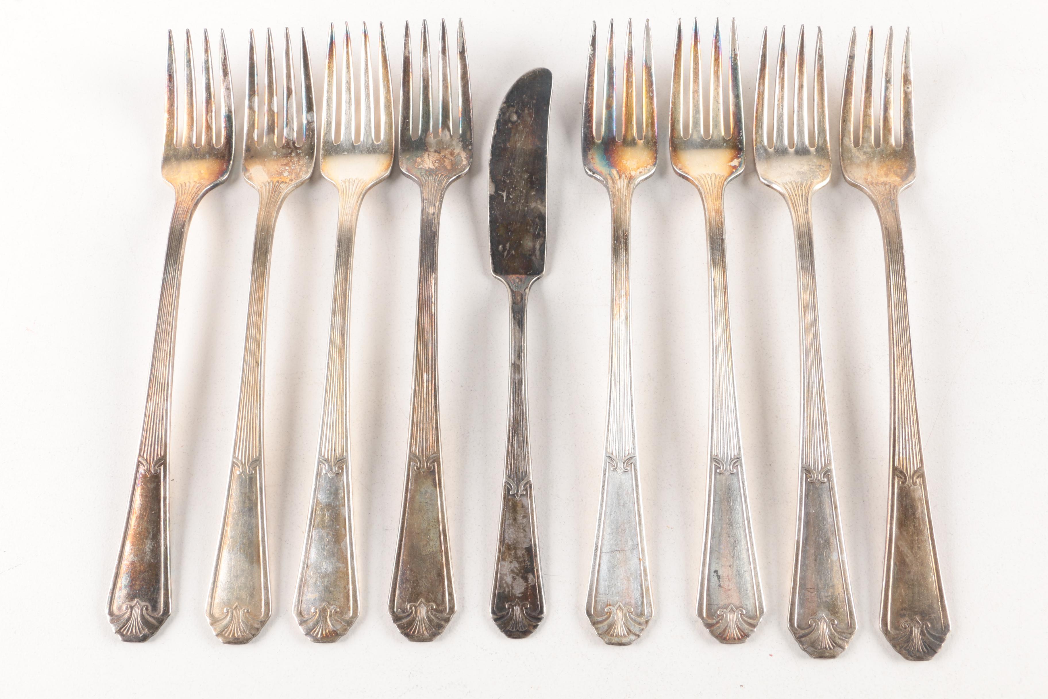 Wm Rogers Mfg. Co. "Fidelis" Silver-Plated Flatware