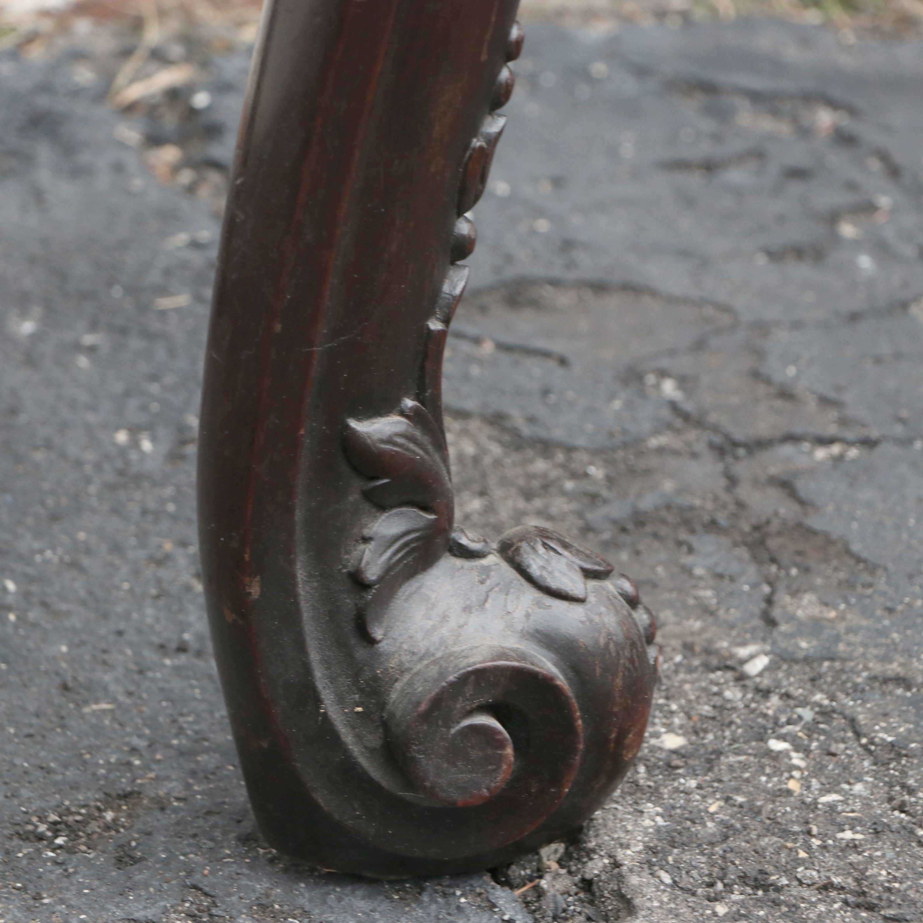 Antique George II Style Pier Table with Marble Top