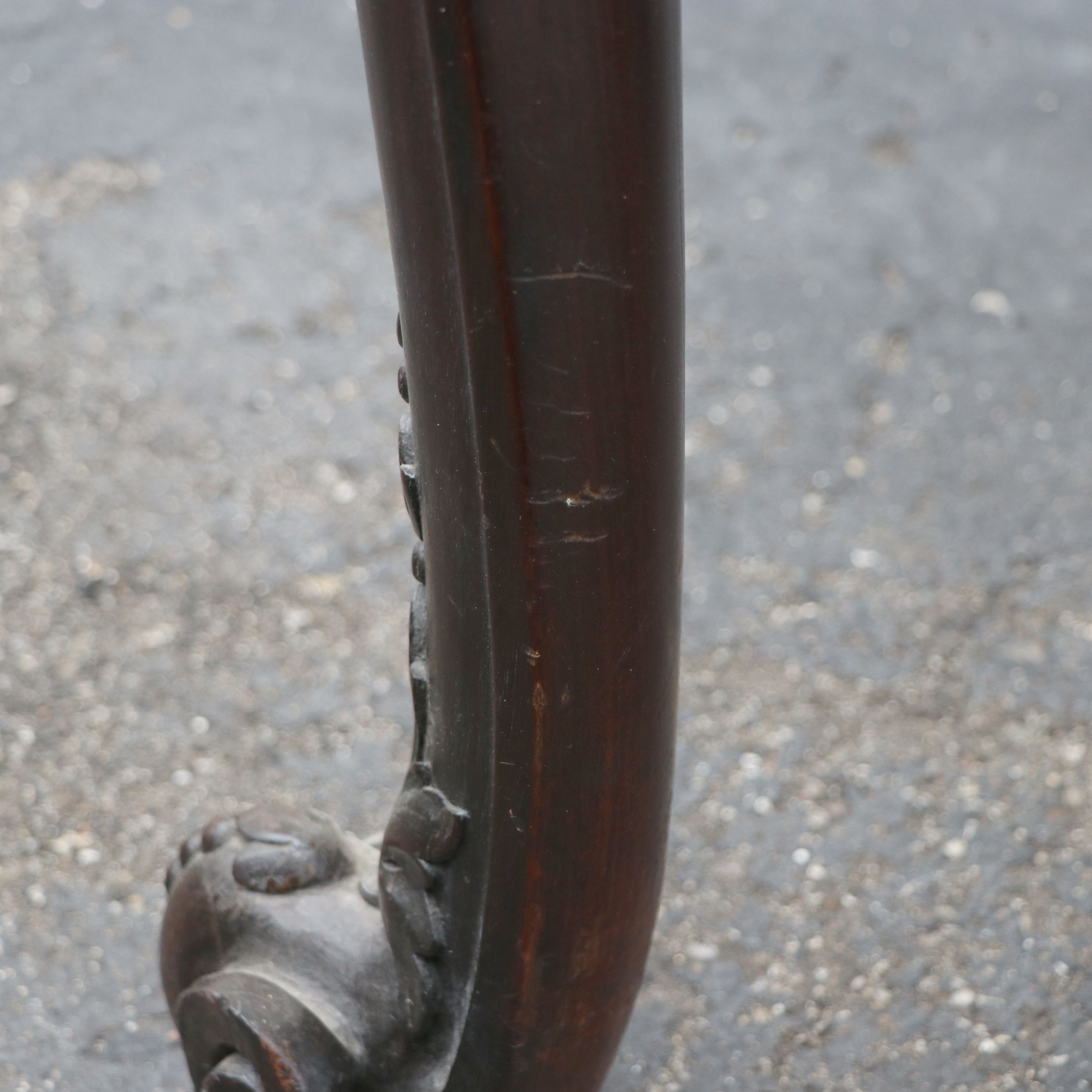 Antique George II Style Pier Table with Marble Top